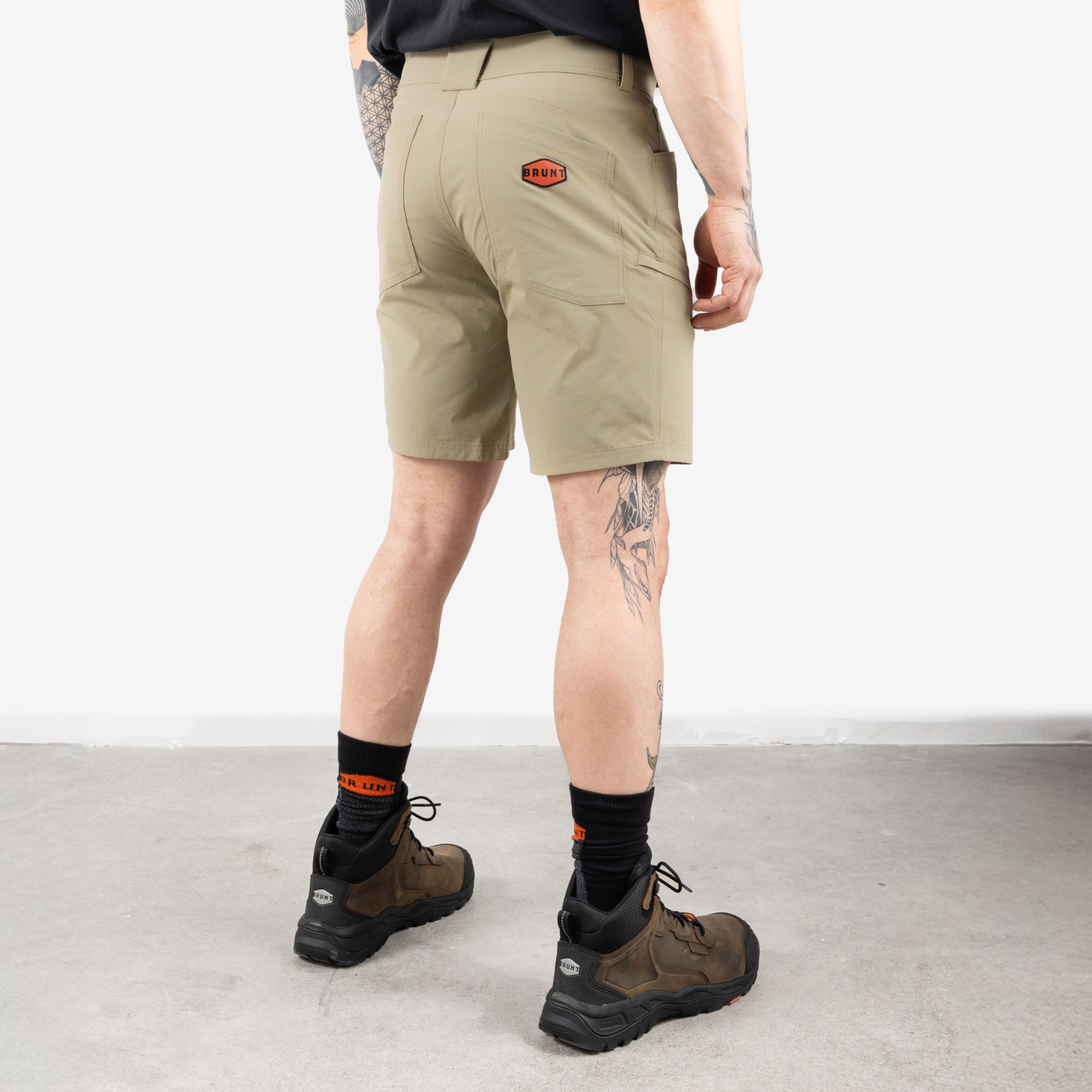The Costello 9\" Tech Short - Khaki