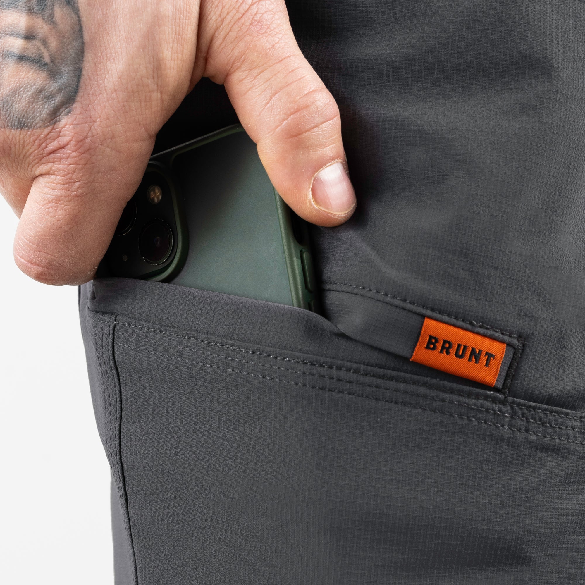 The Costello 9\" Tech Short - Charcoal