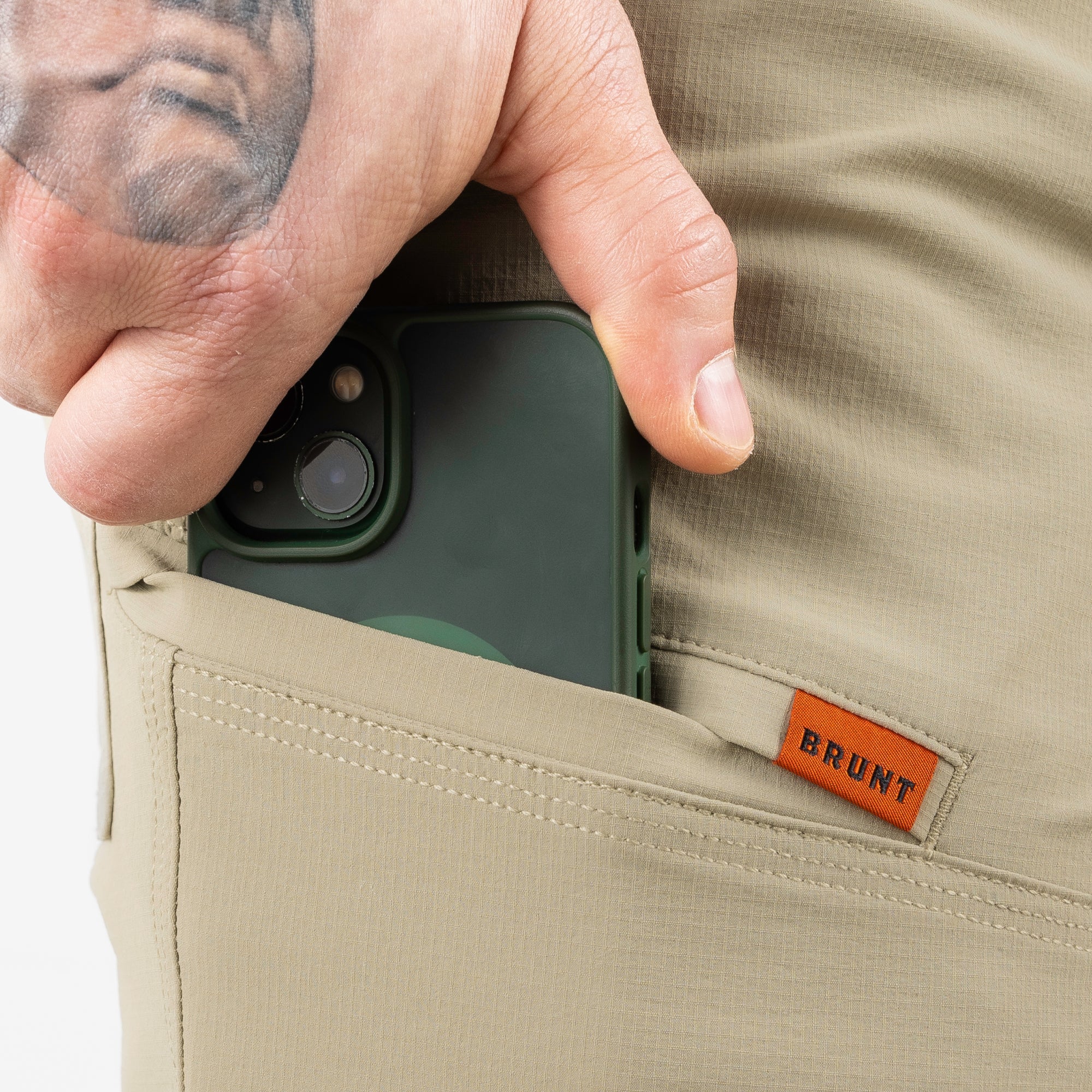 The Costello 11\" Tech Short - Khaki