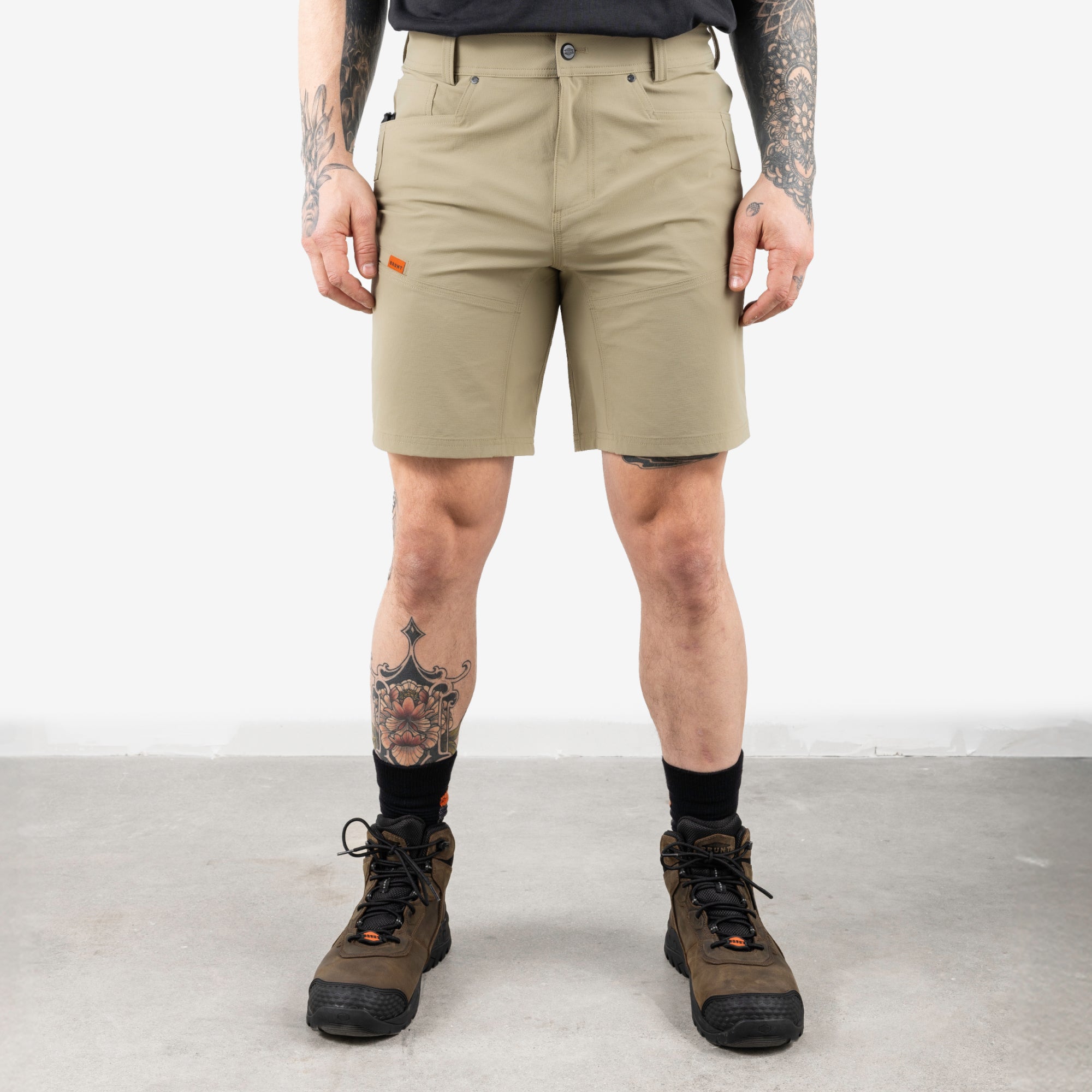 The Costello 9\" Tech Short - Khaki