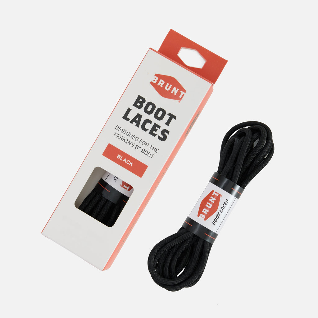 Perkins 6\" Laces - Black