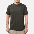 The Martin Pocket Tee - Army Green Heather