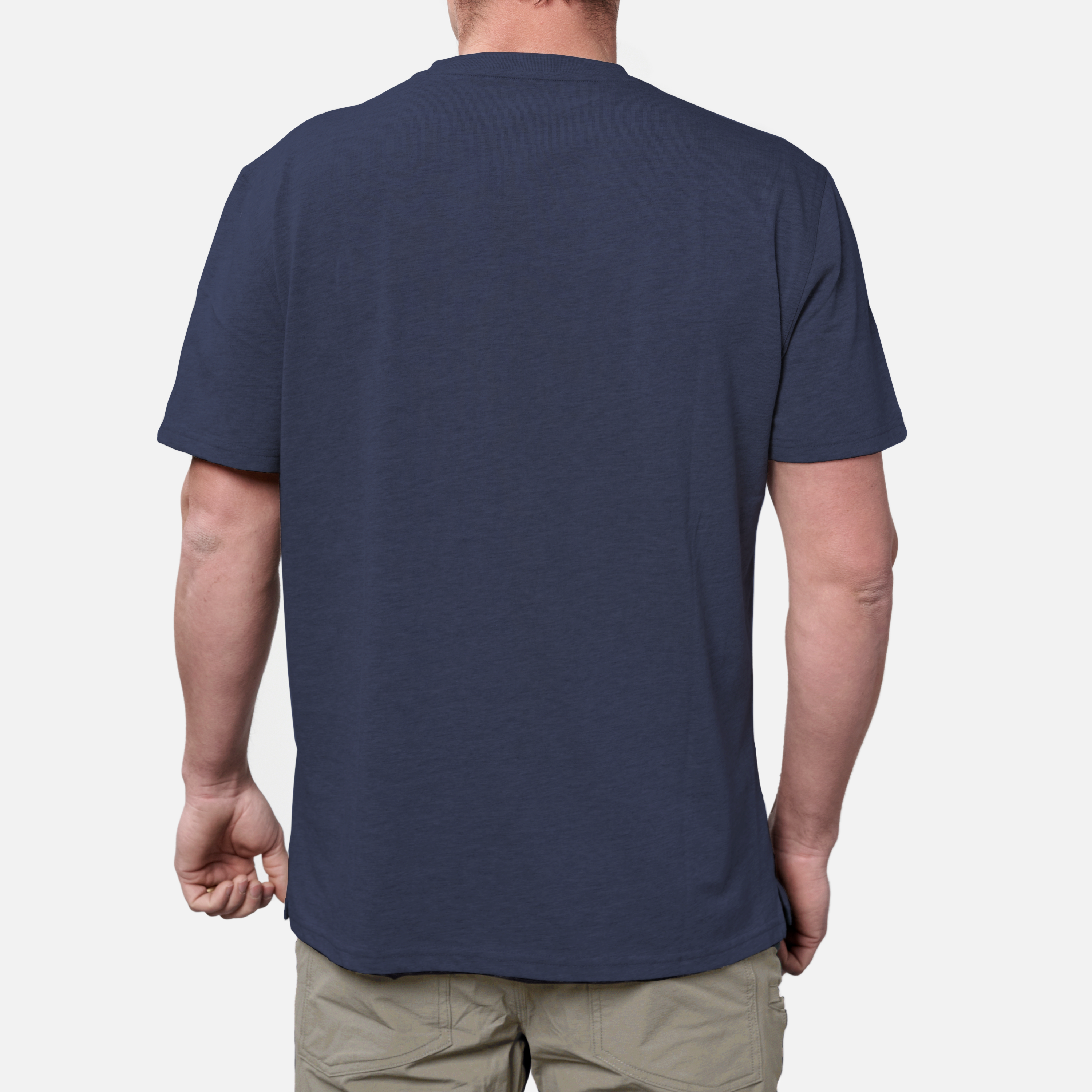 The Martin Pocket Tee - Navy Blue