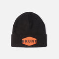 Kids Cuffed Beanies - Black