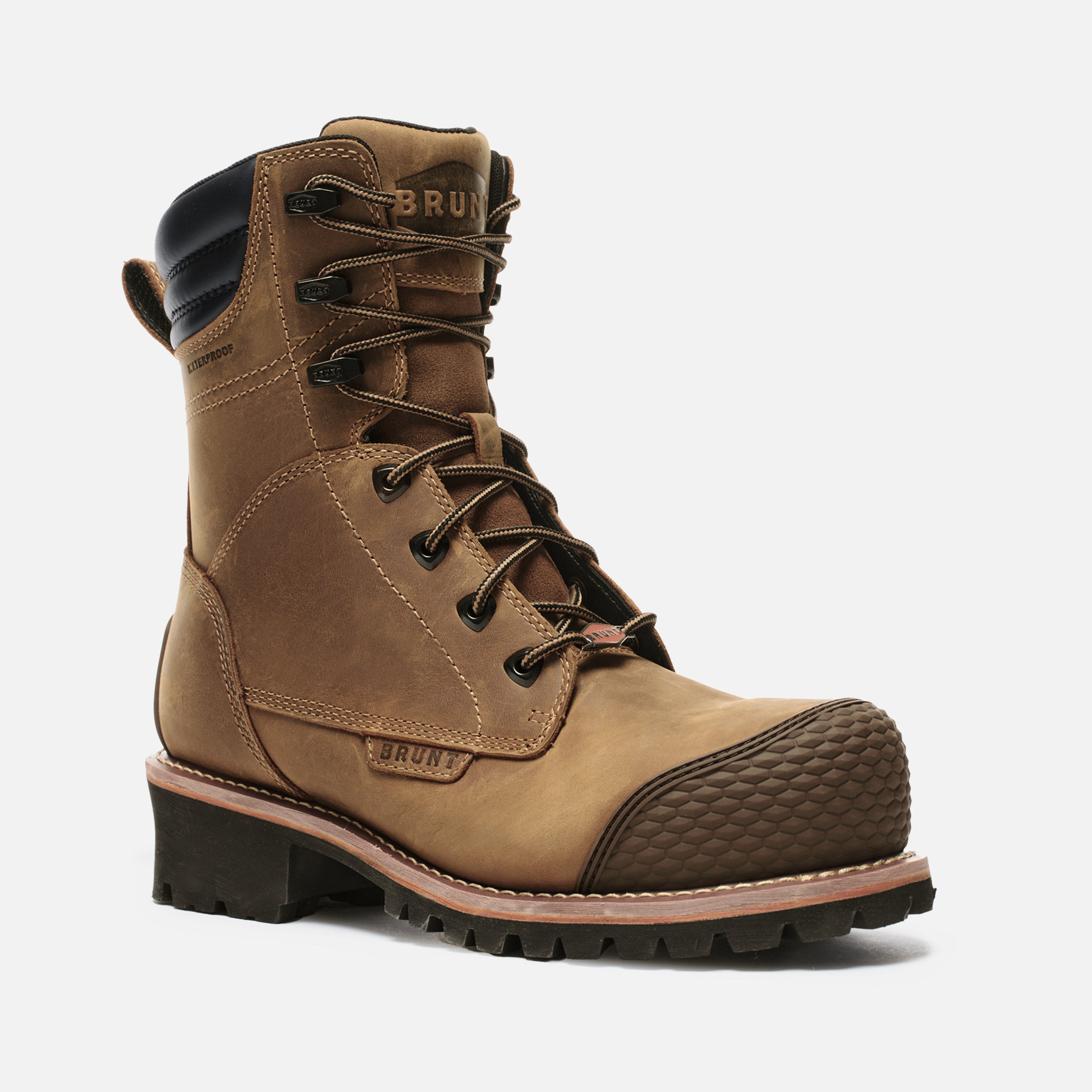 The DiStasio Welted BRUNT Toe Waterproof (Comp Toe) - Brown