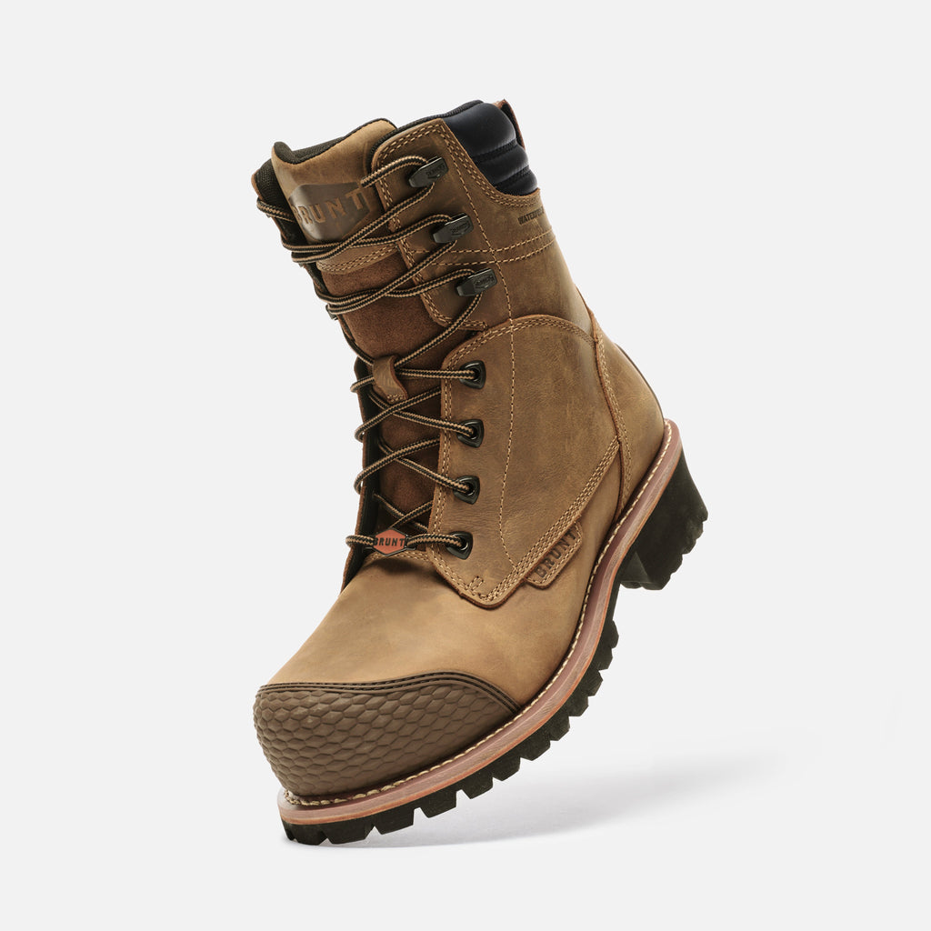 The DiStasio Welted BRUNT Toe Waterproof (Comp Toe) - Brown