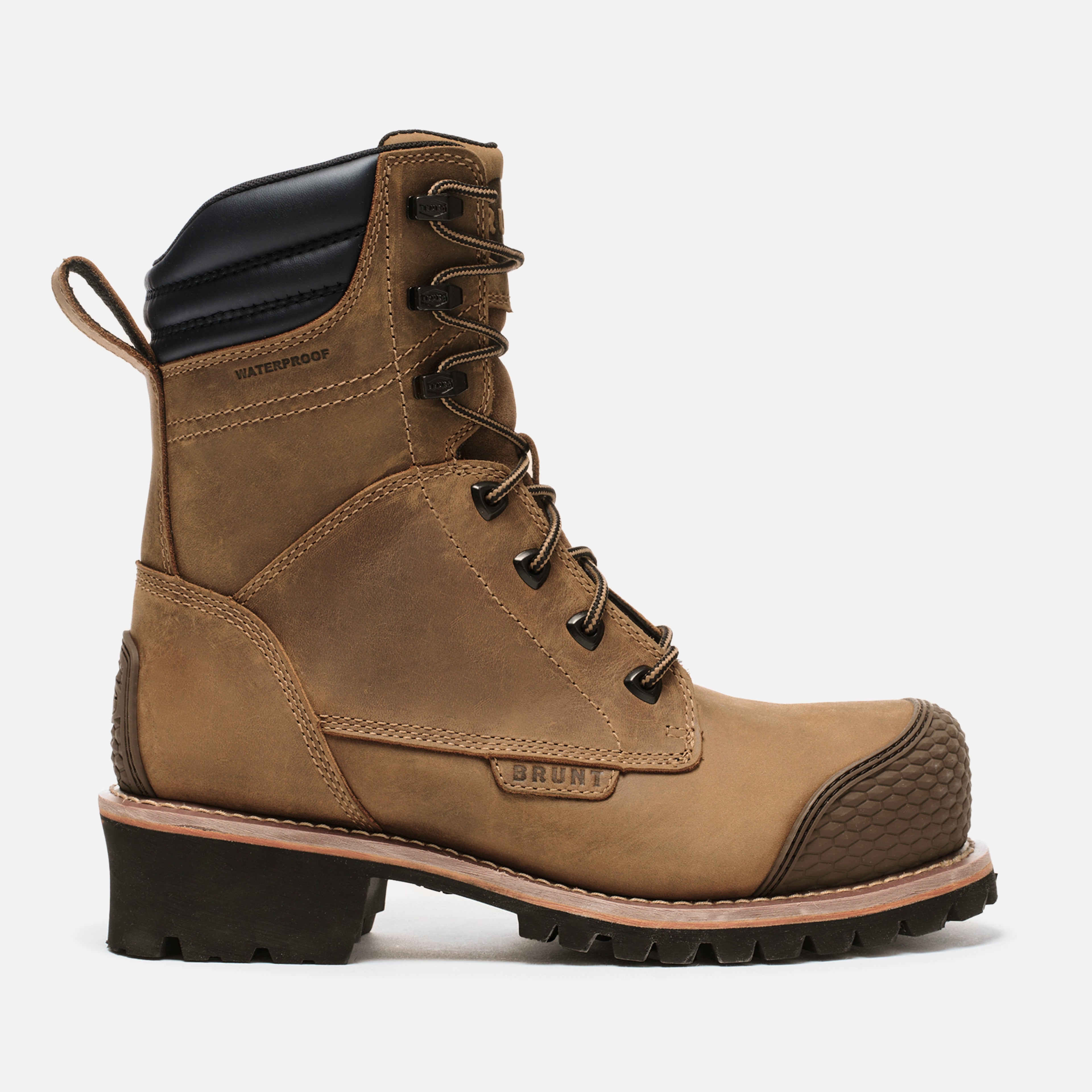 The DiStasio Welted BRUNT Toe Waterproof (Comp Toe) - Brown