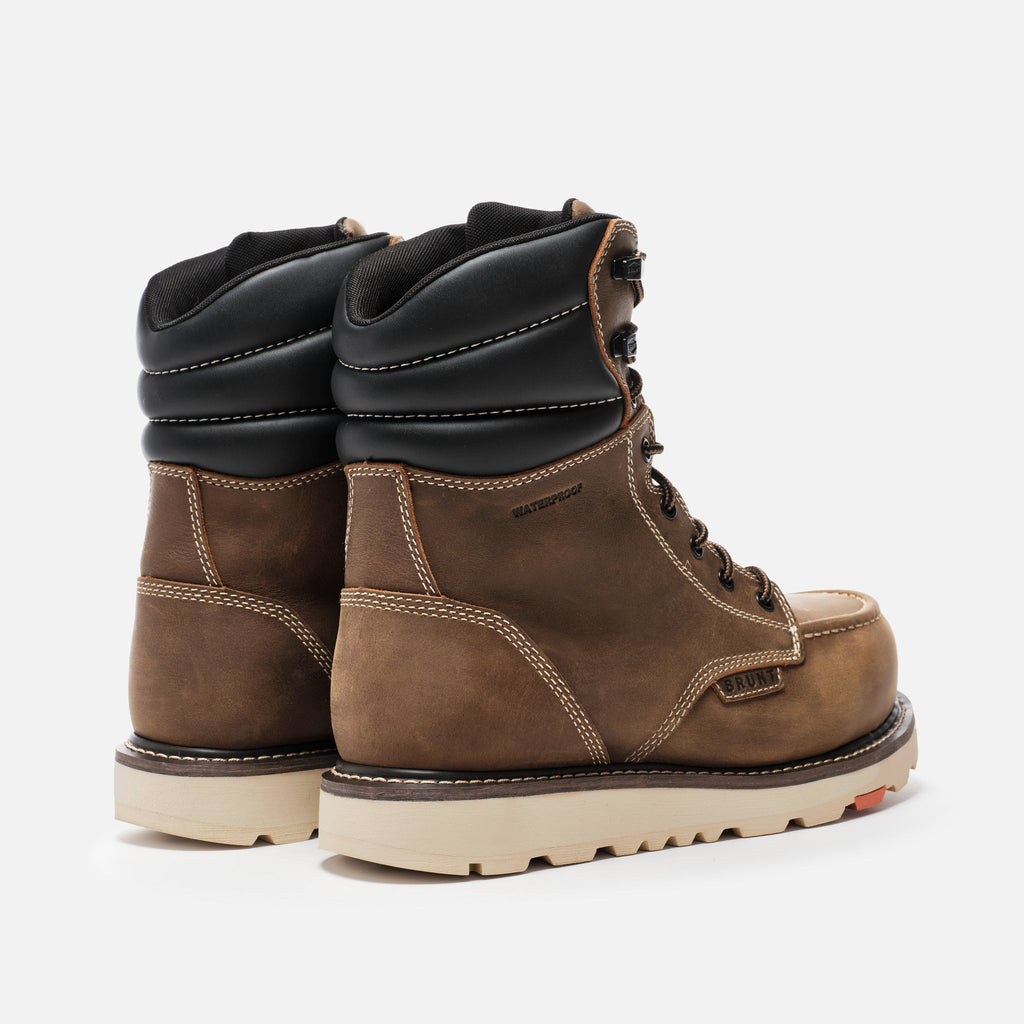 The Marin 8\" Welted Waterproof (Comp Toe) - Dark Tan