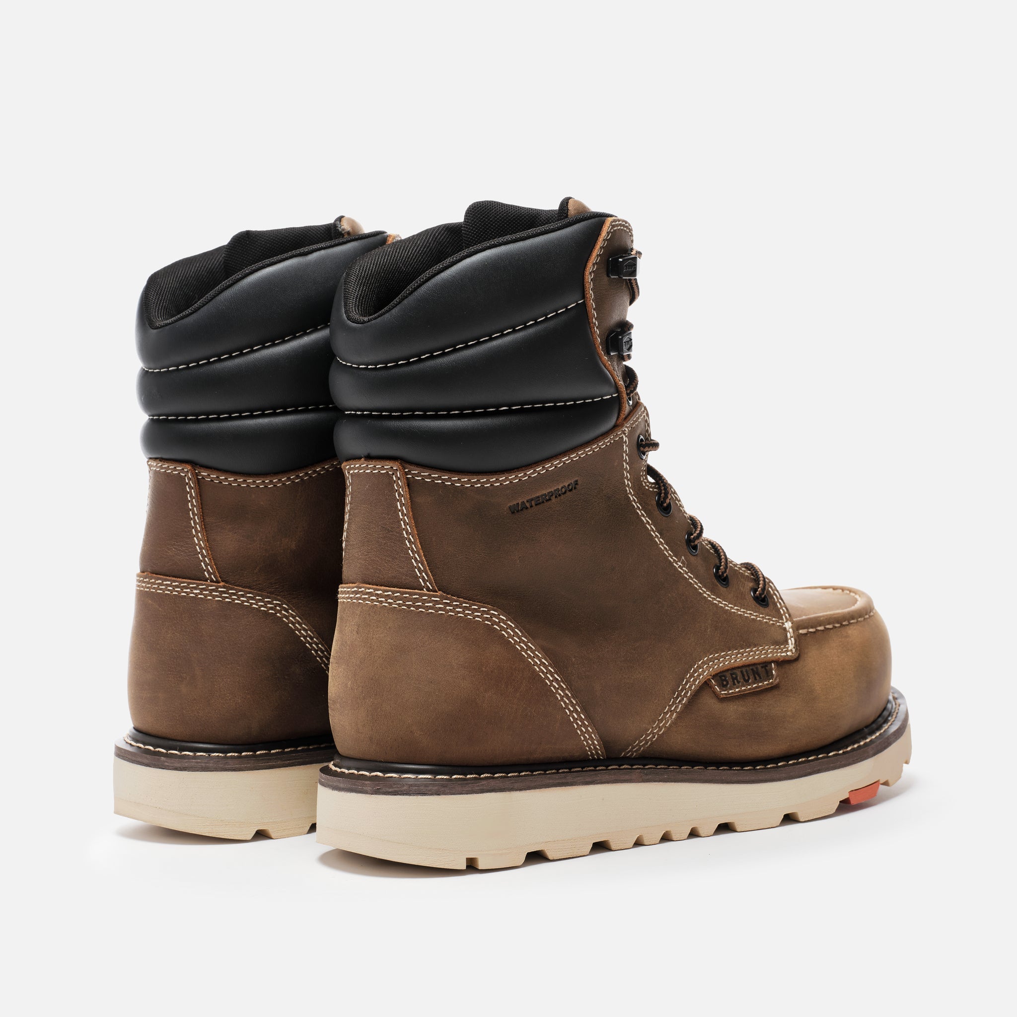 The Marin 8\" Welted Waterproof (Comp Toe) - Dark Tan