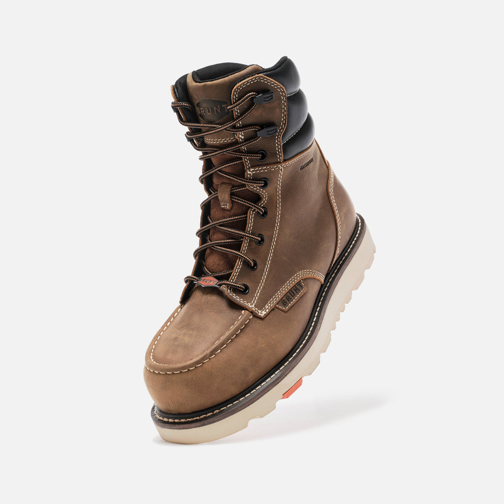 The Marin 8\" Welted Waterproof (Comp Toe) - Dark Tan