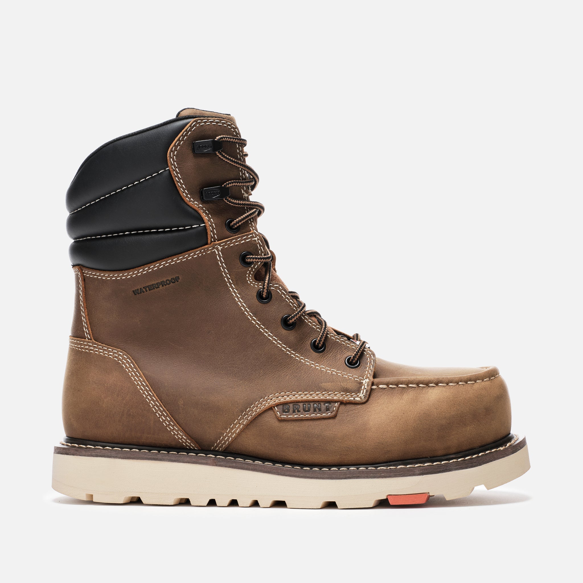 The Marin 8\" Welted Waterproof (Comp Toe) - Dark Tan