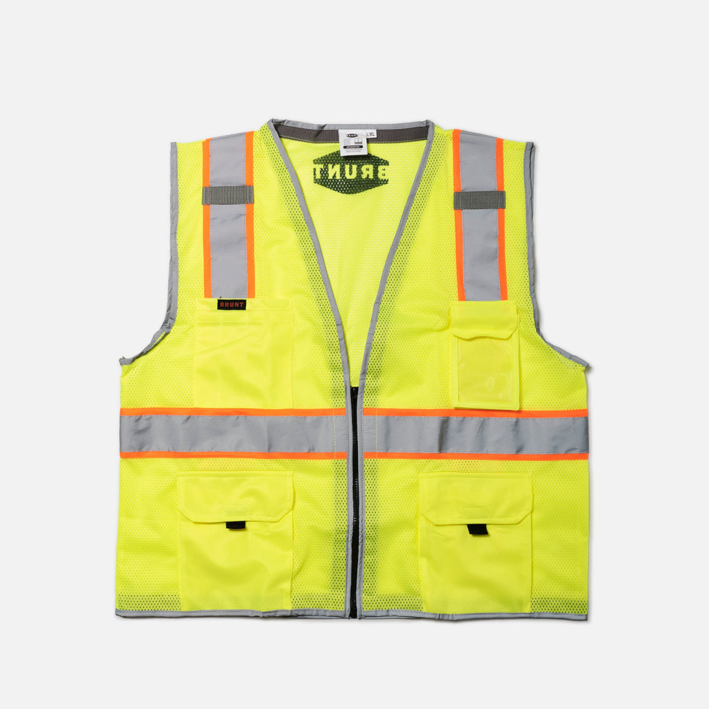Hi-Vis Safety Vest - Hi-Vis Yellow