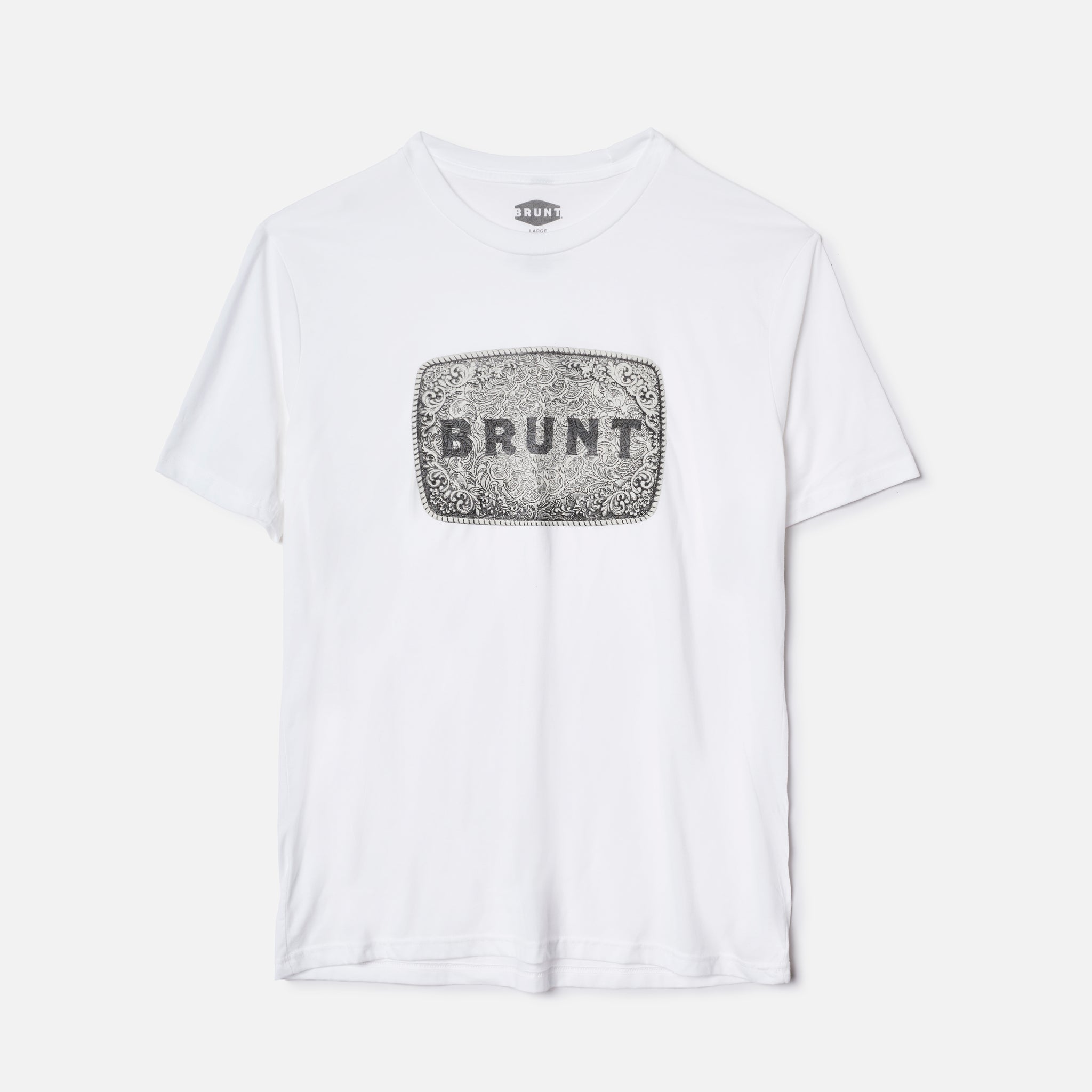 The Belt Buckle Tee - White