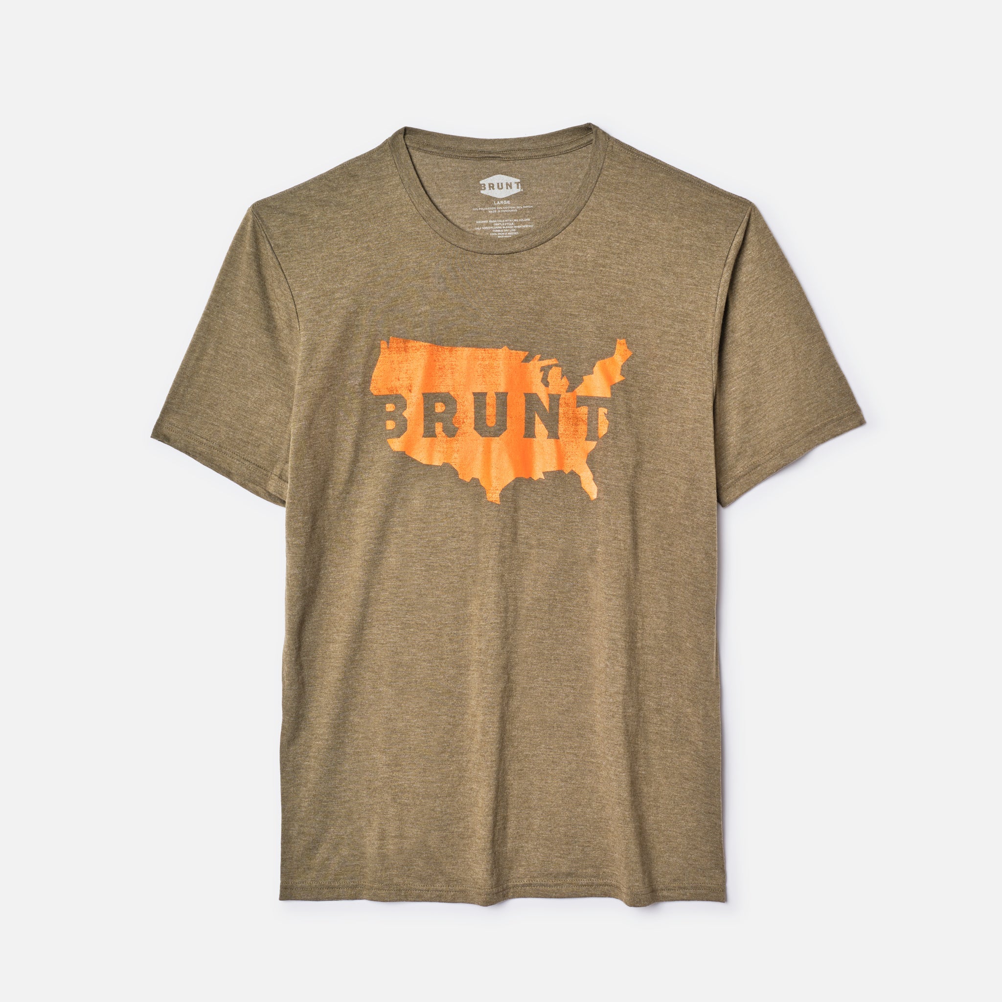The USA Tee - Military Green Frost
