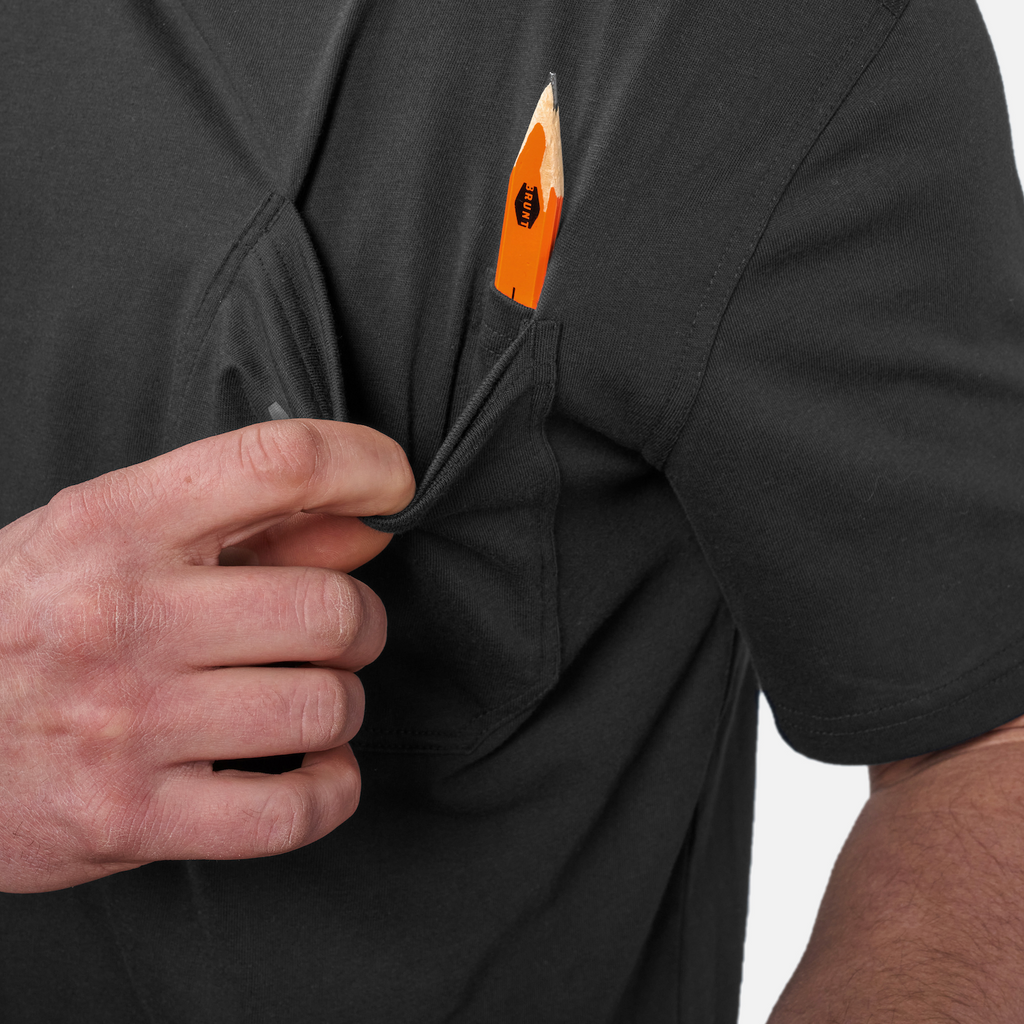 The Martin Pocket Tee - Black