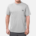 The Martin Pocket Tee - Light Grey Heather