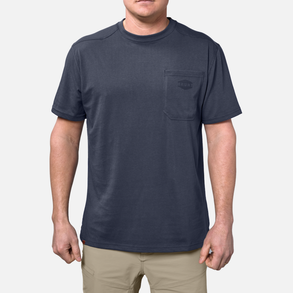 The Martin Pocket Tee - Navy Blue