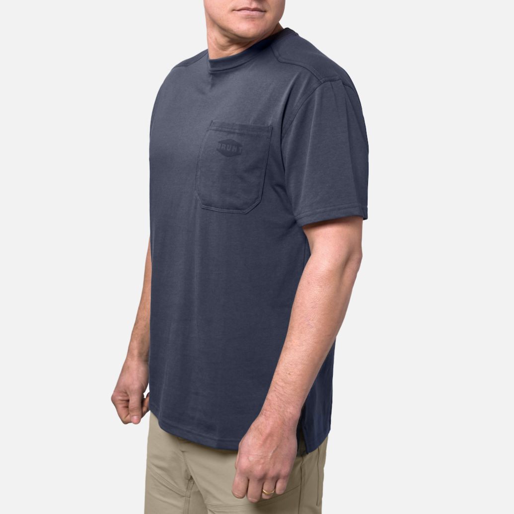The Martin Pocket Tee - Navy Blue