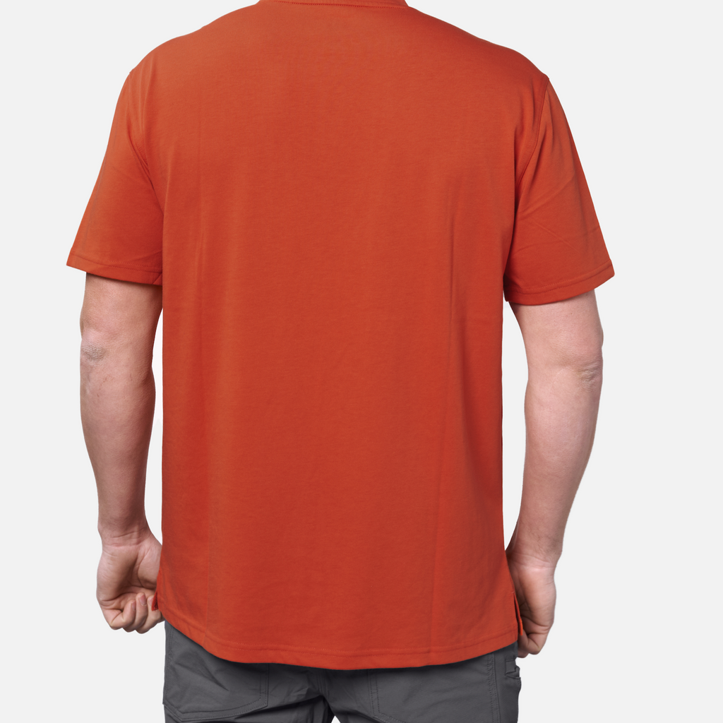 The Martin Pocket Tee - BRUNT Orange