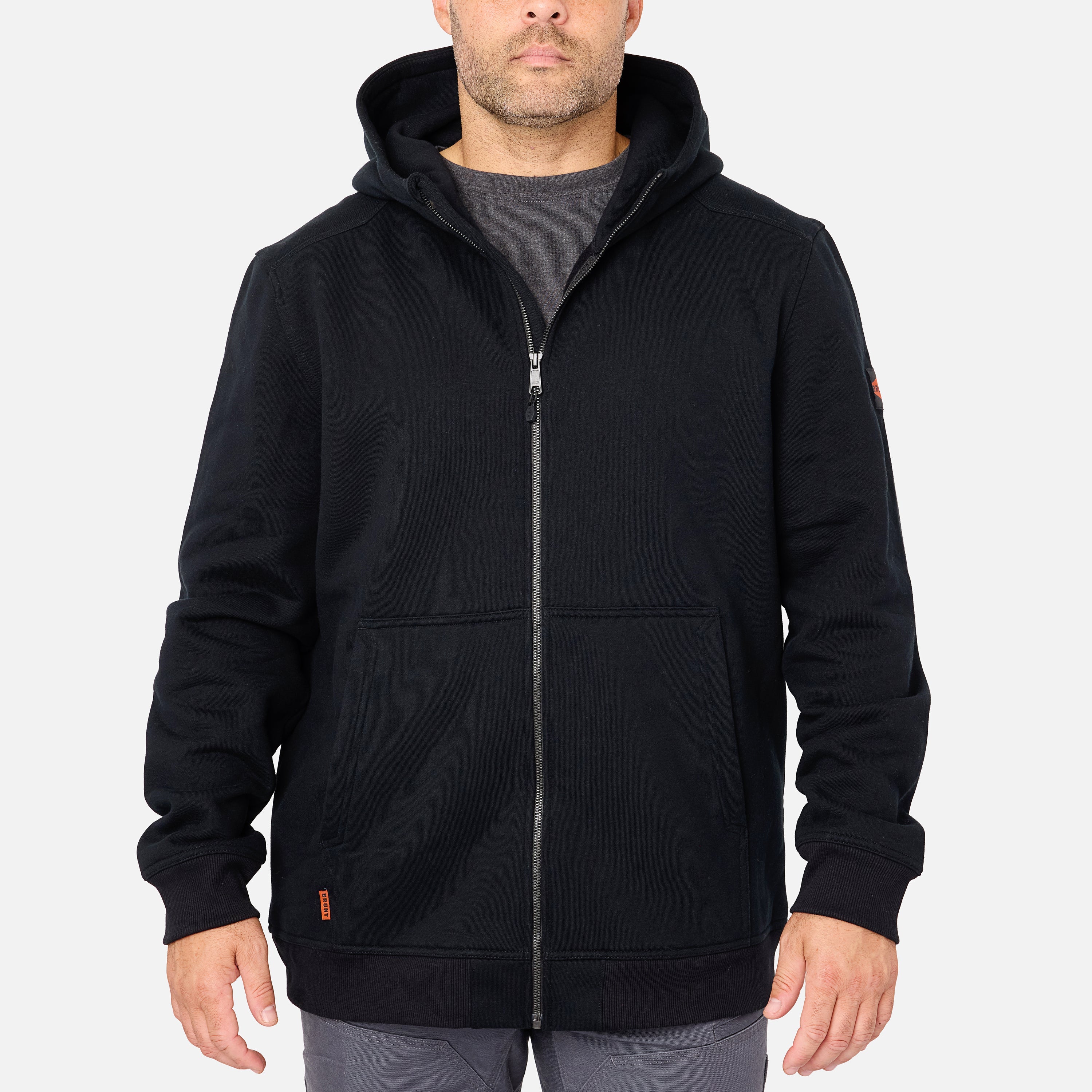 The Shevlin Full-Zip Hoodie - Black