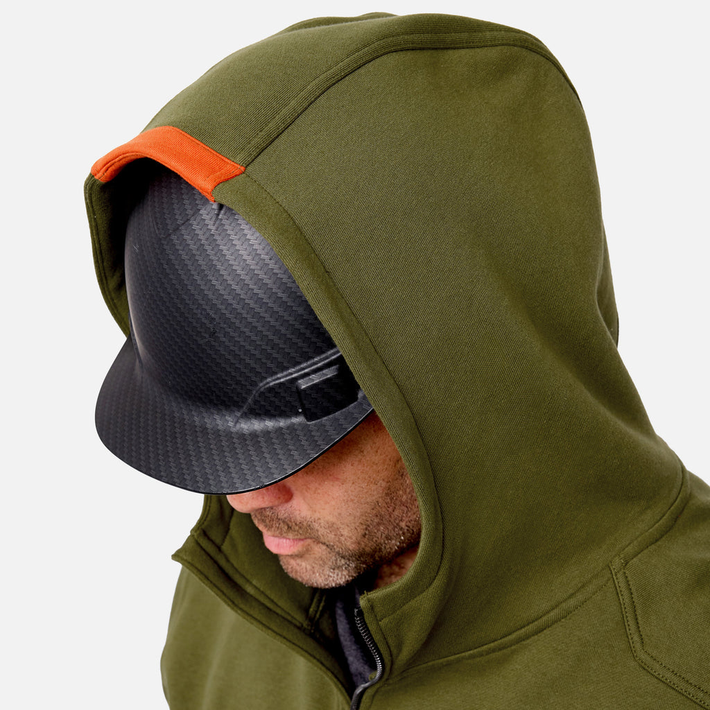 The Shevlin Full-Zip Hoodie - Hunter Green