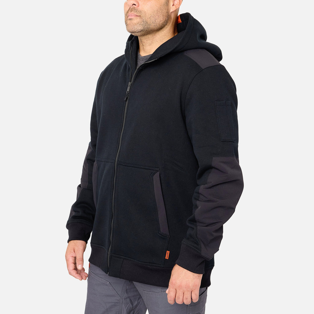 The Shevlin HD Full-Zip Hoodie - Black