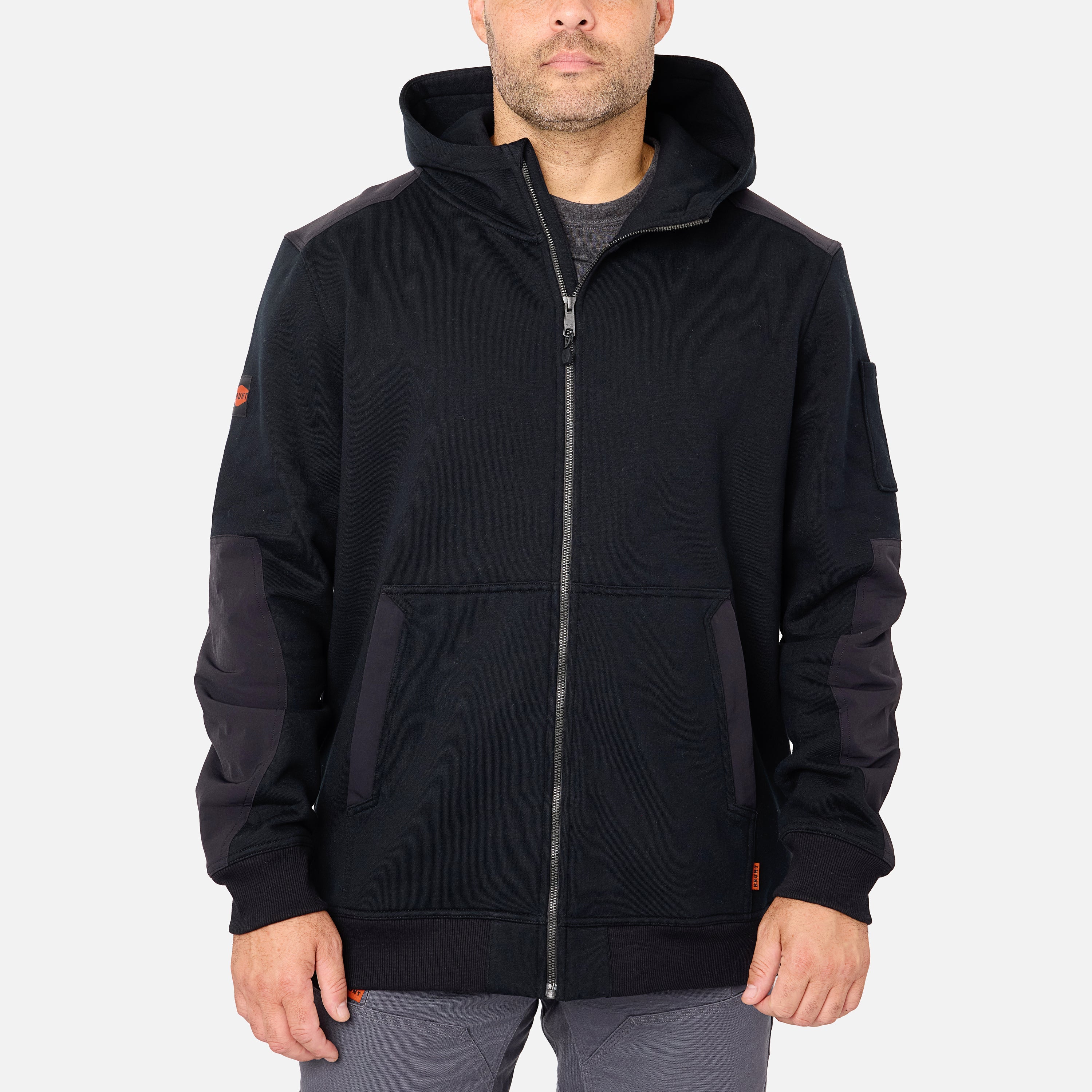 The Shevlin HD Full-Zip Hoodie - Black