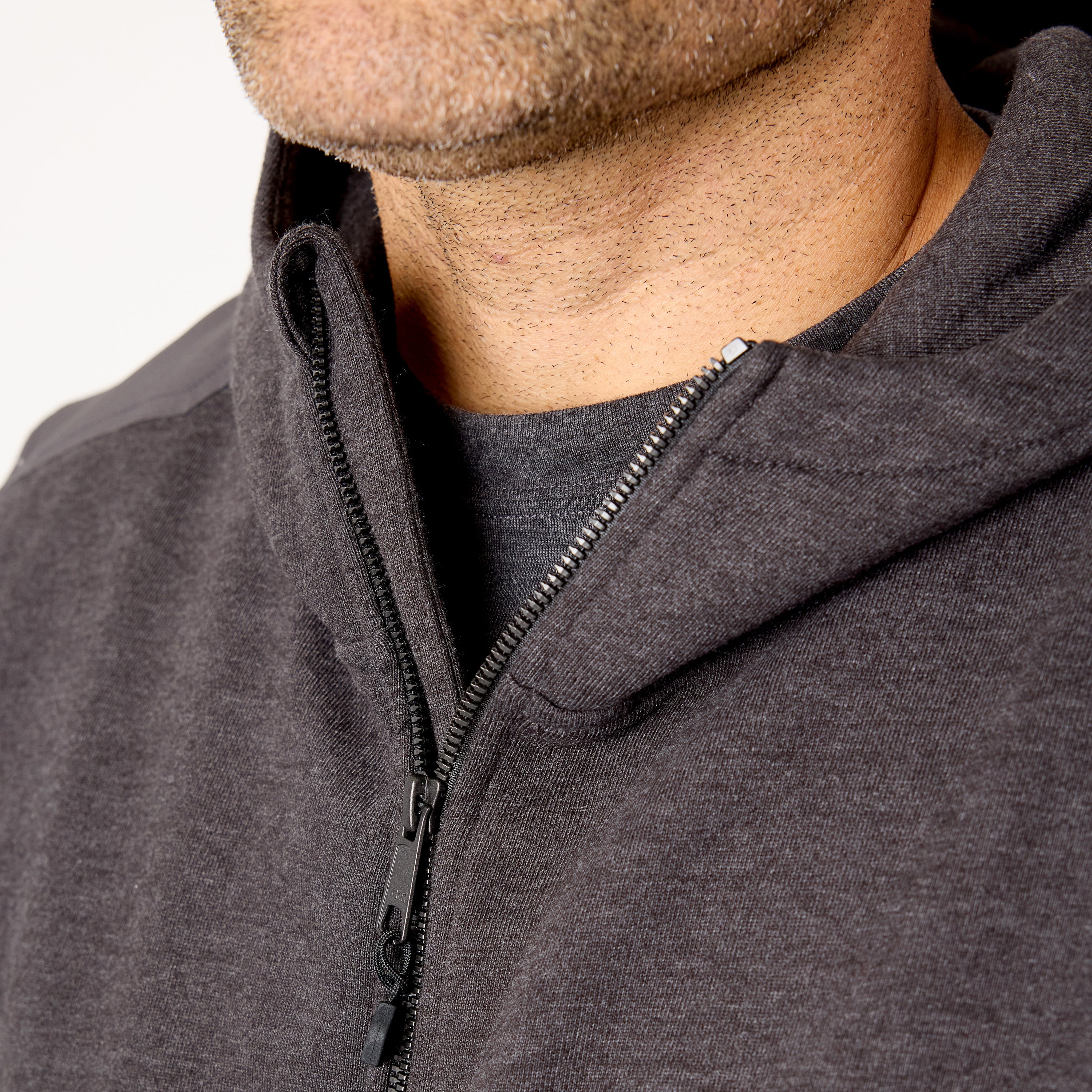 The Shevlin HD Full-Zip Hoodie - Dark Grey Heather