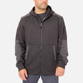 The Shevlin HD Full-Zip Hoodie - Dark Grey Heather