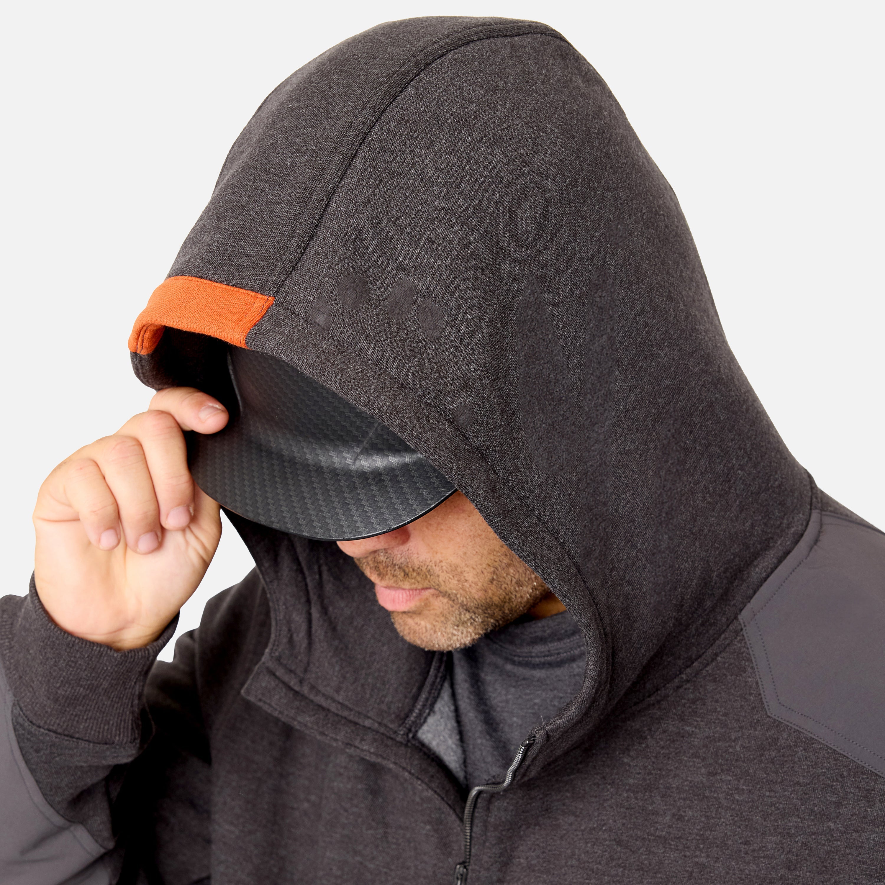 The Shevlin HD Full-Zip Hoodie - Dark Grey Heather