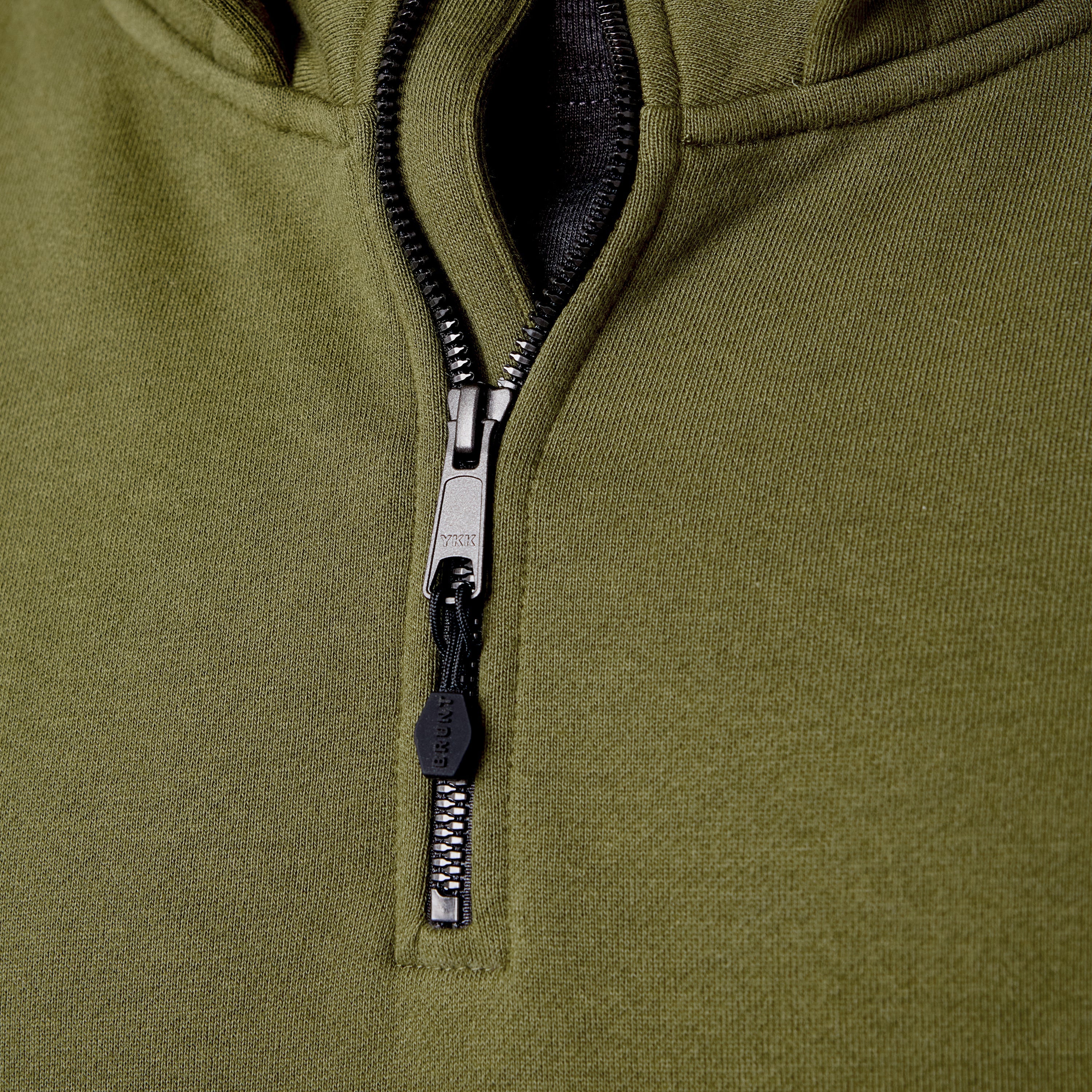The Shevlin 1\/4 Zip - Hunter Green