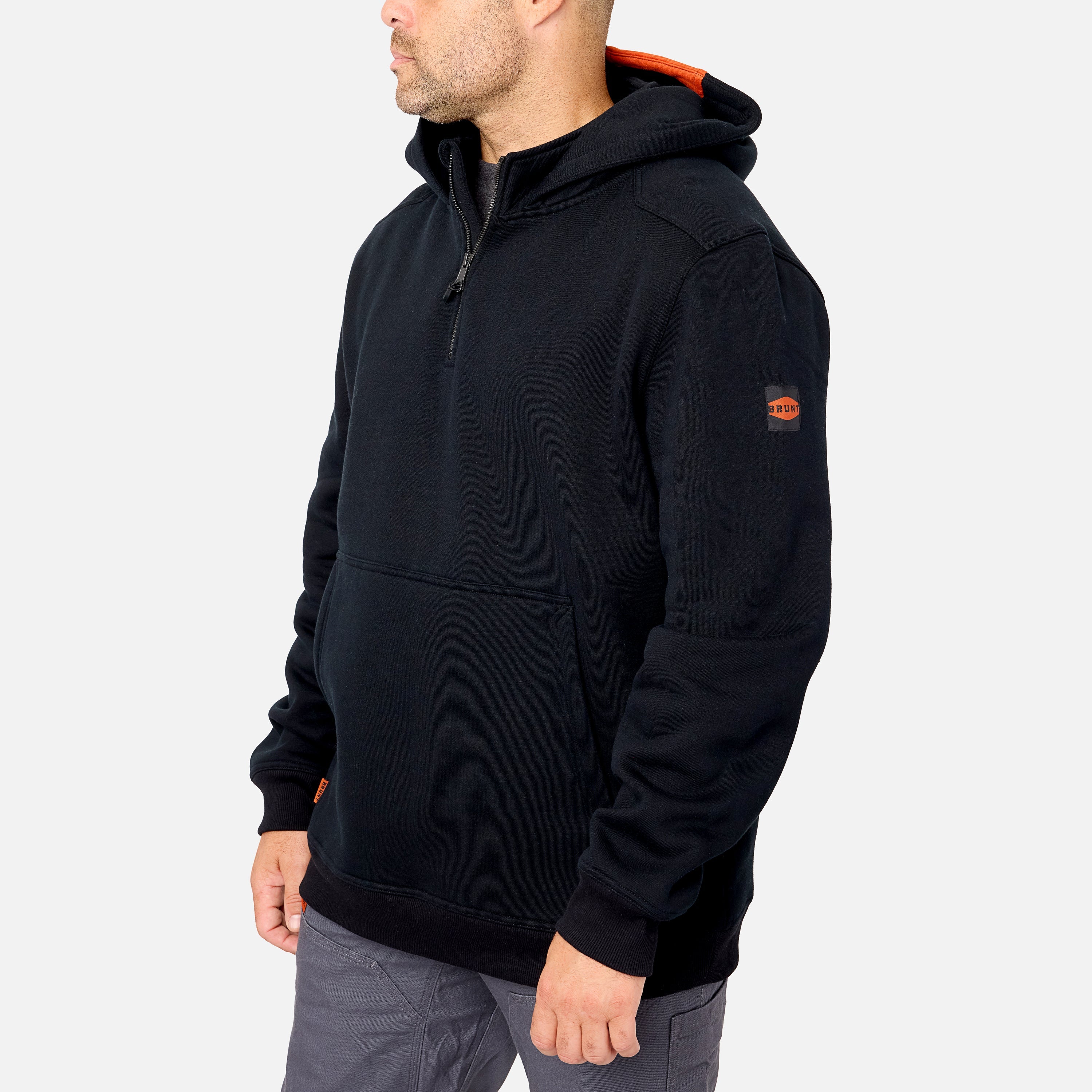 The Shevlin 1\/4 Zip - Black