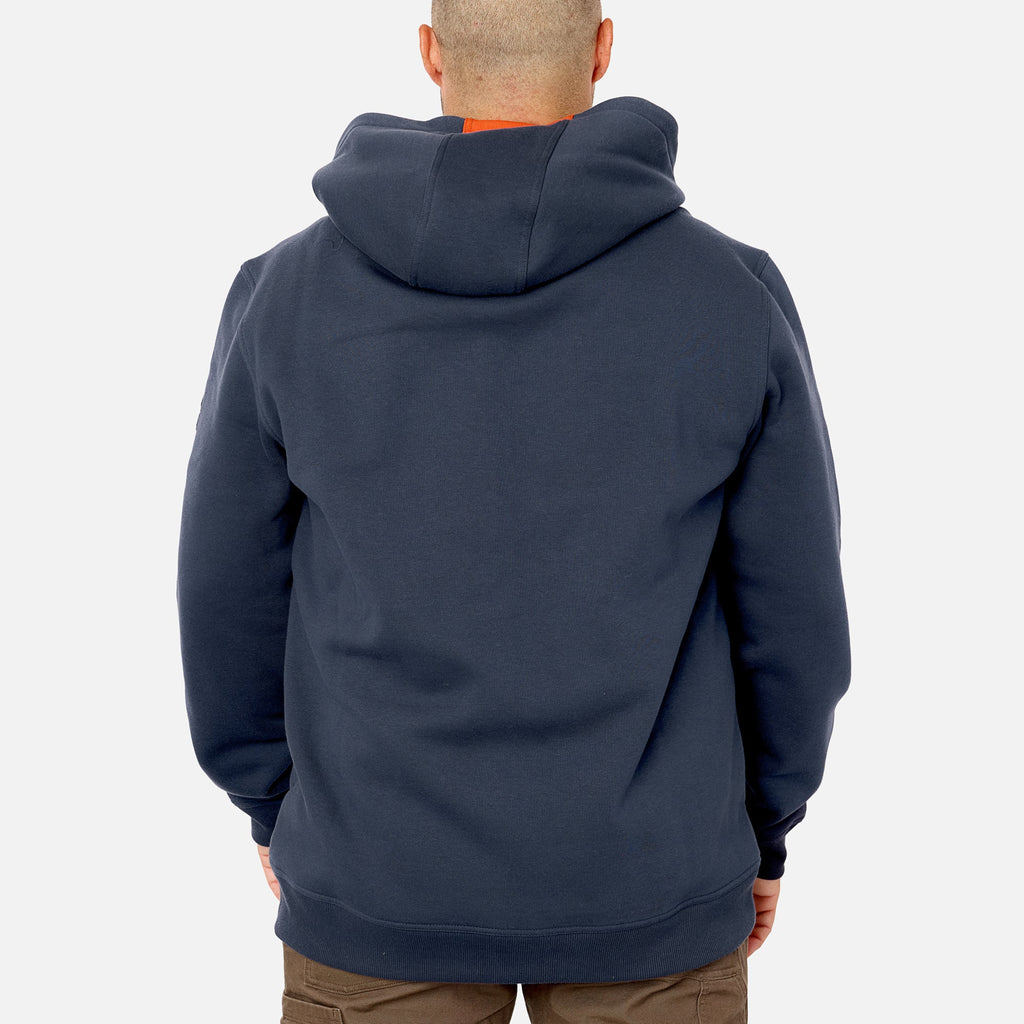 The Shevlin Full-Zip Hoodie - Navy Blue