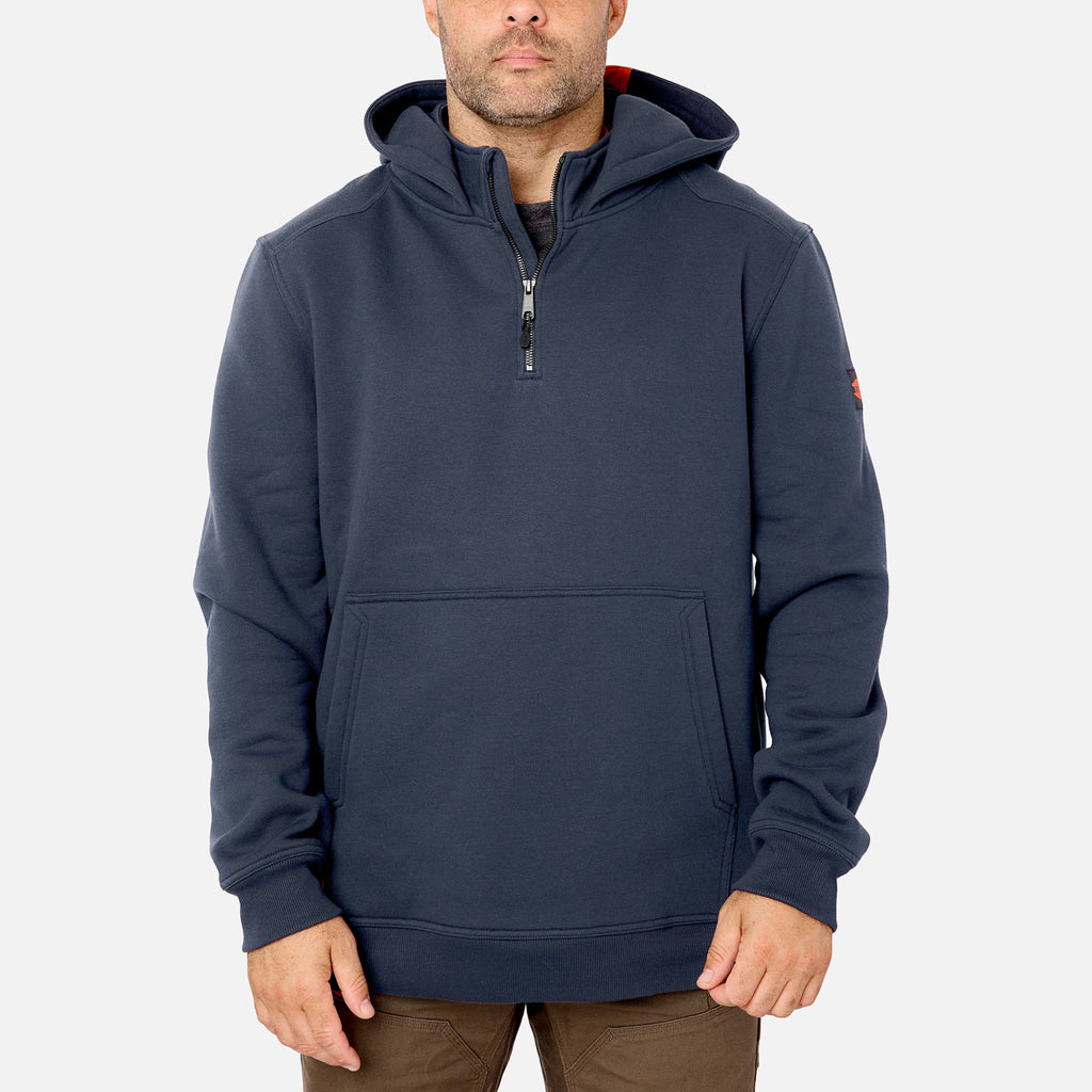 The Shevlin 1\/4 Zip - Navy Blue