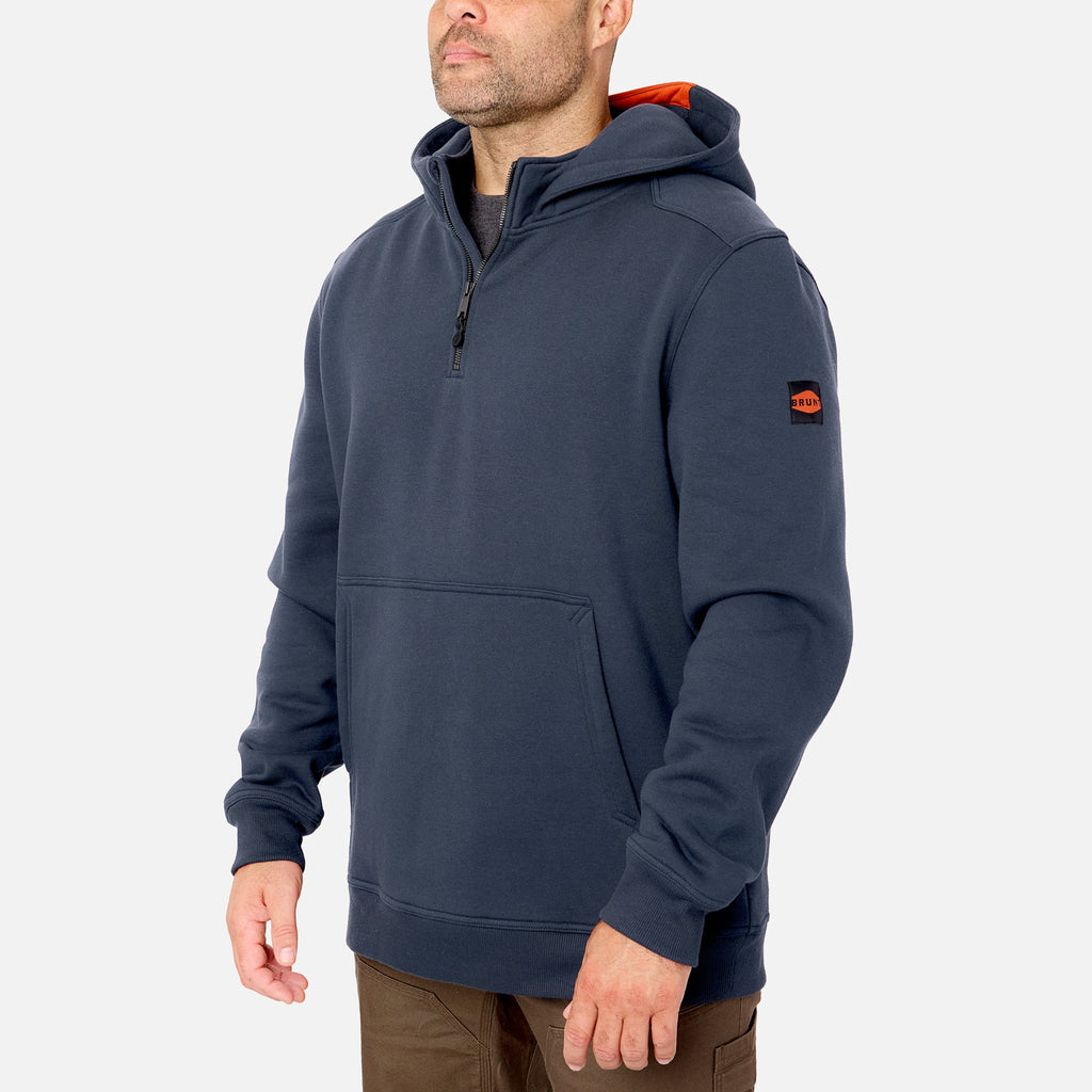 The Shevlin 1\/4 Zip - Navy Blue