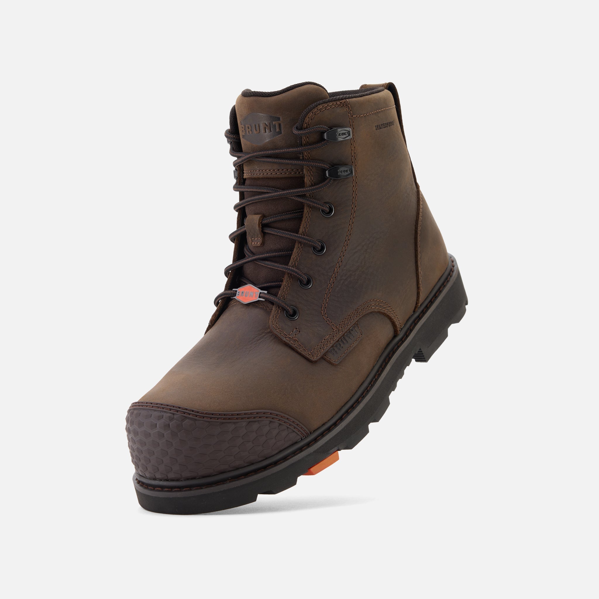 The Sullivan BRUNT Toe Waterproof (Comp Toe) - Dark Brown