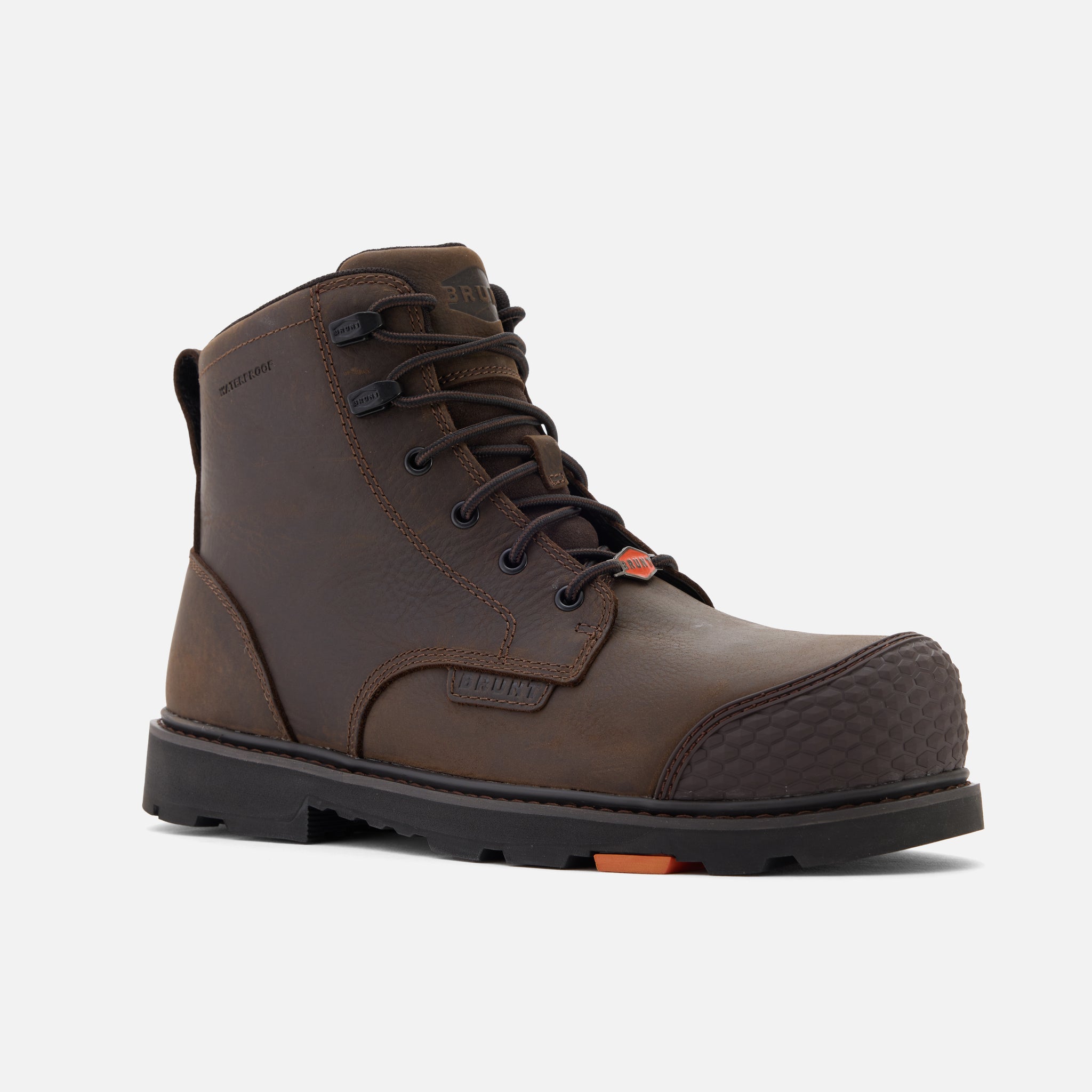 The Sullivan BRUNT Toe Waterproof (Comp Toe) - Dark Brown