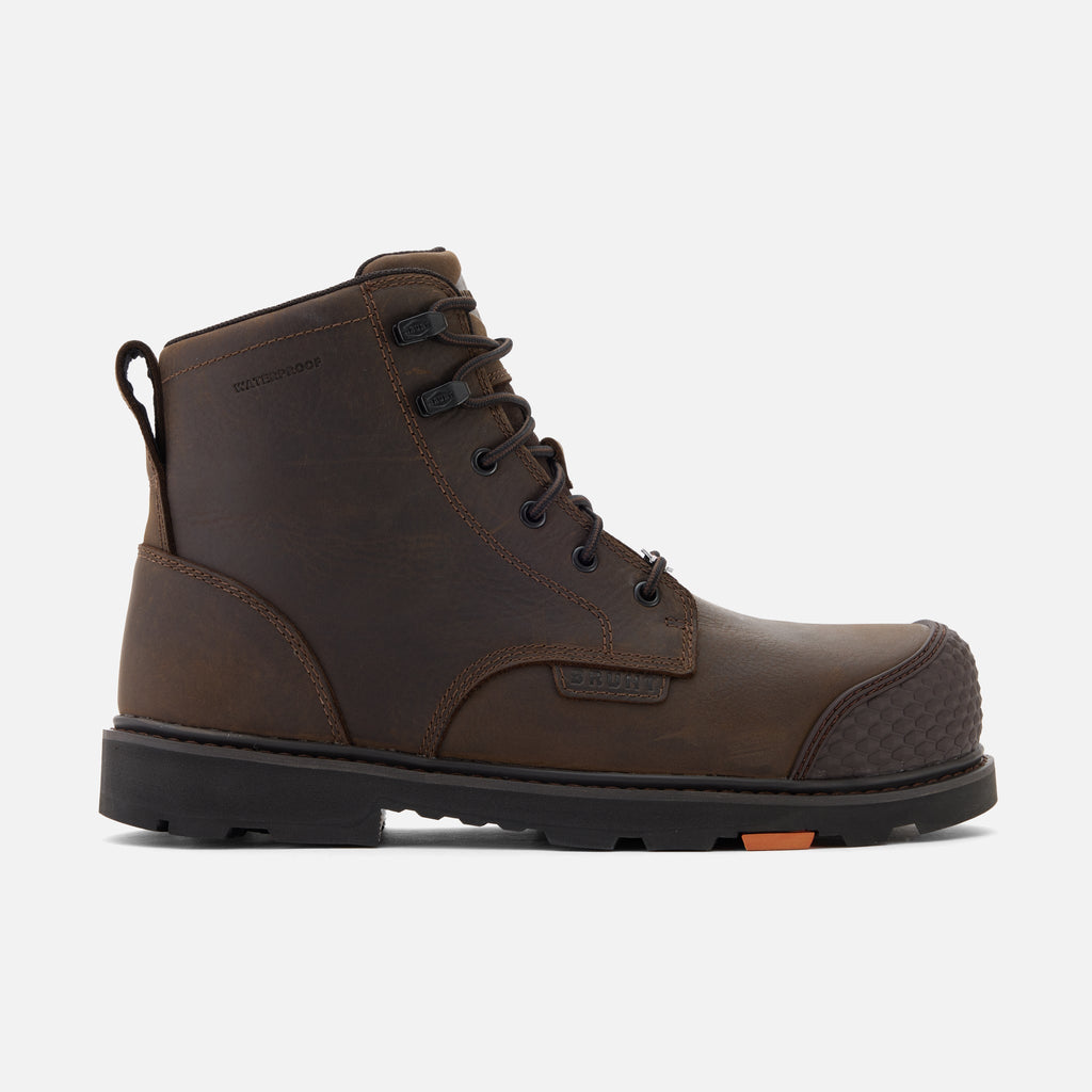 The Sullivan BRUNT Toe Waterproof (Comp Toe) - Dark Brown