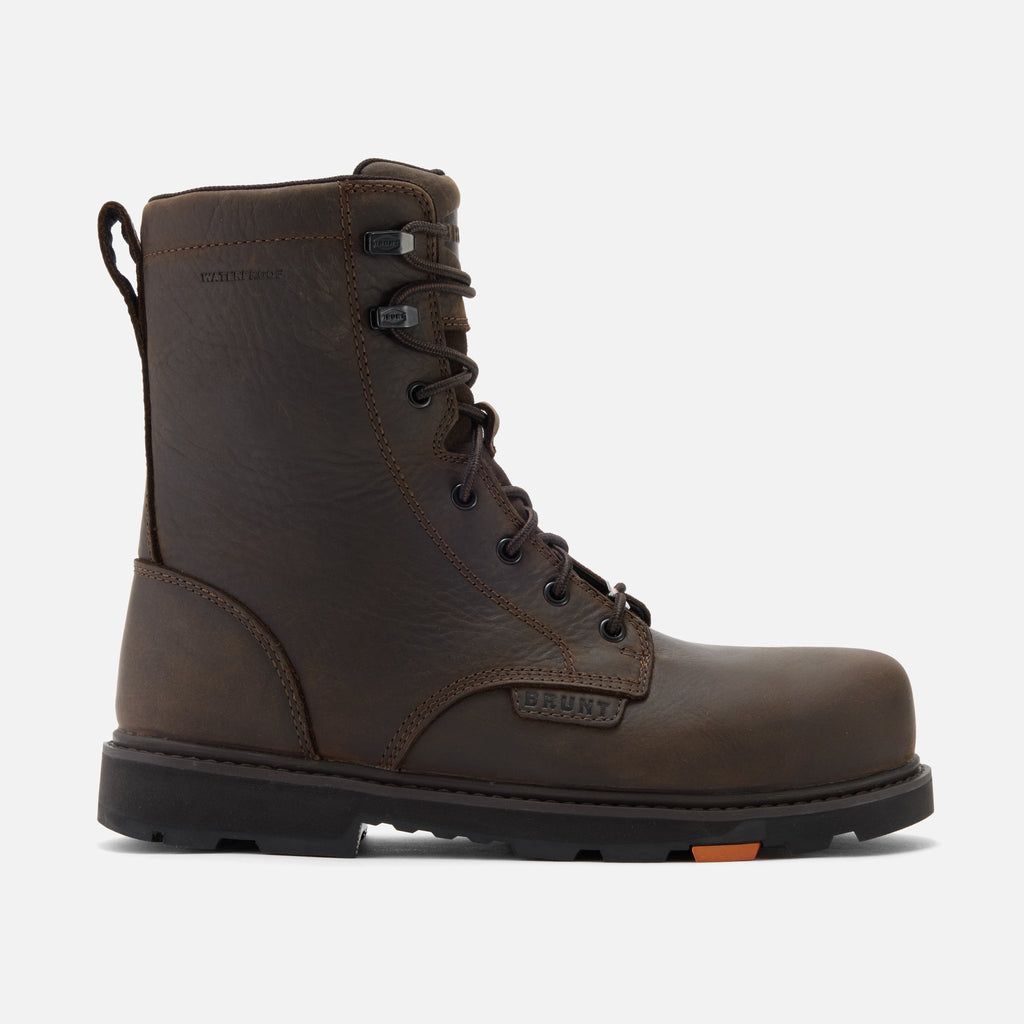 The Sullivan 8\" Waterproof (Comp Toe) - Dark Brown