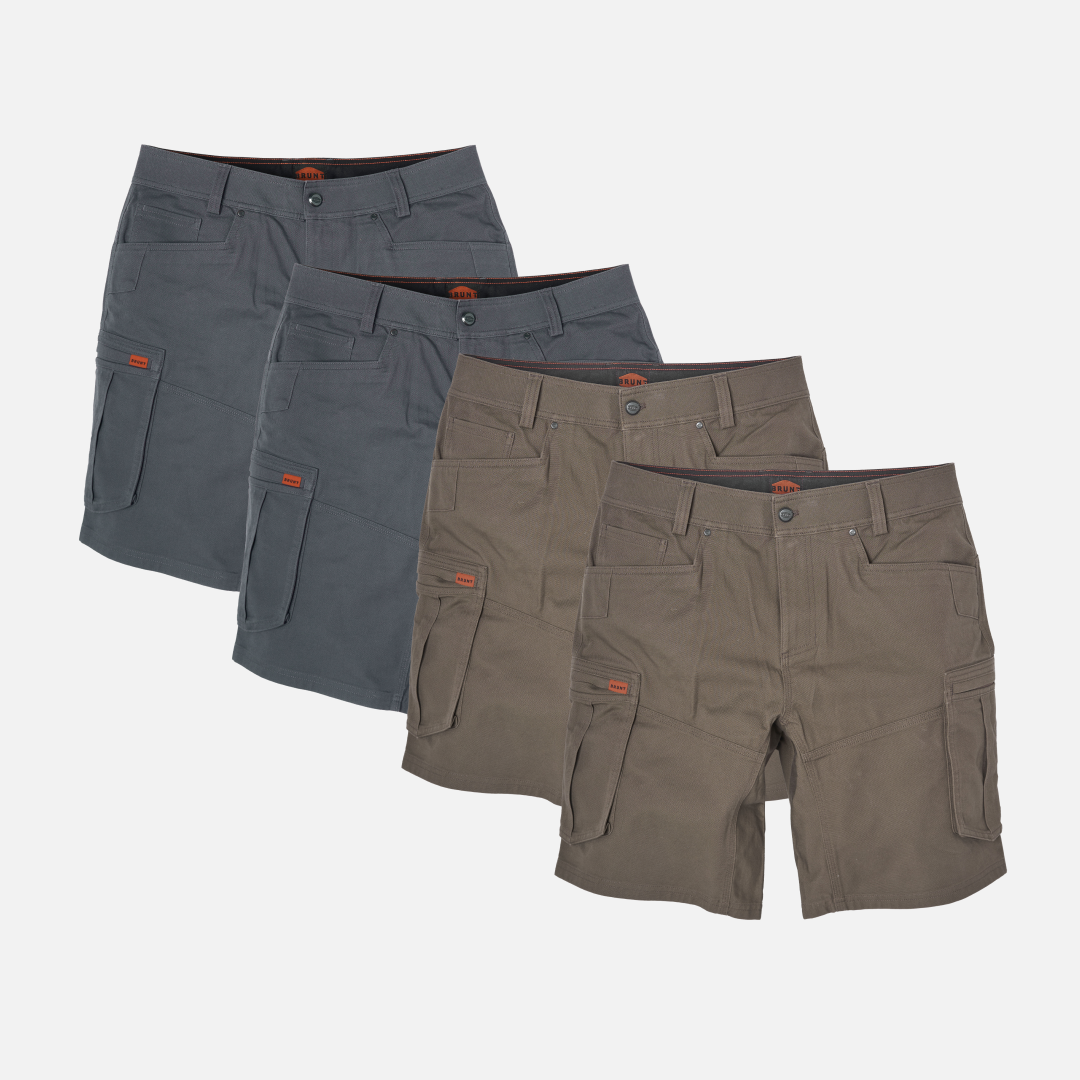 The Torra HD Cargo Short Pack - Clay