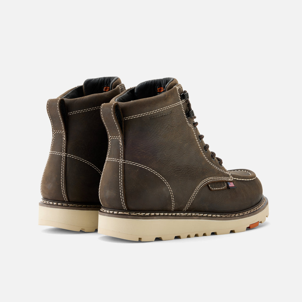 The USA Marin Welted Waterproof (Comp Toe) - Dark Brown