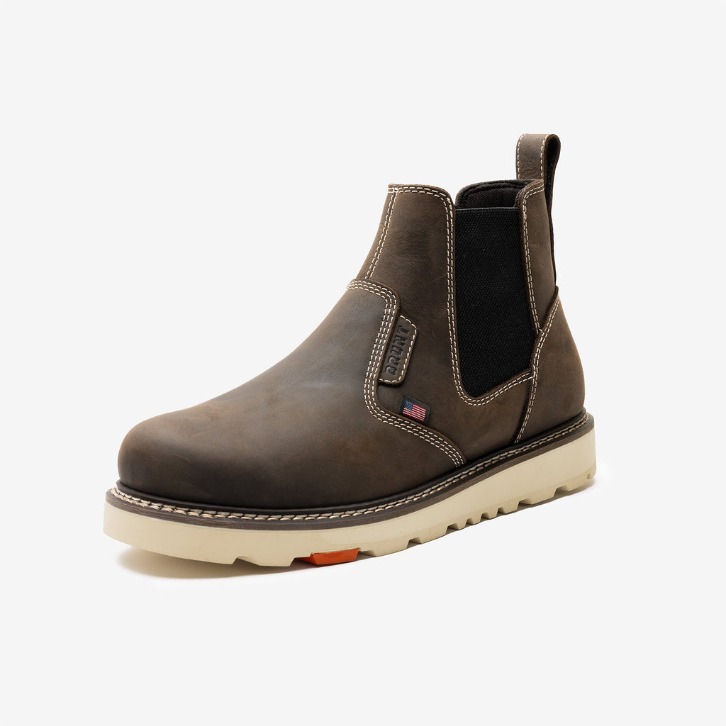 The USA Ohman Welted (Soft Toe) - Dark Brown