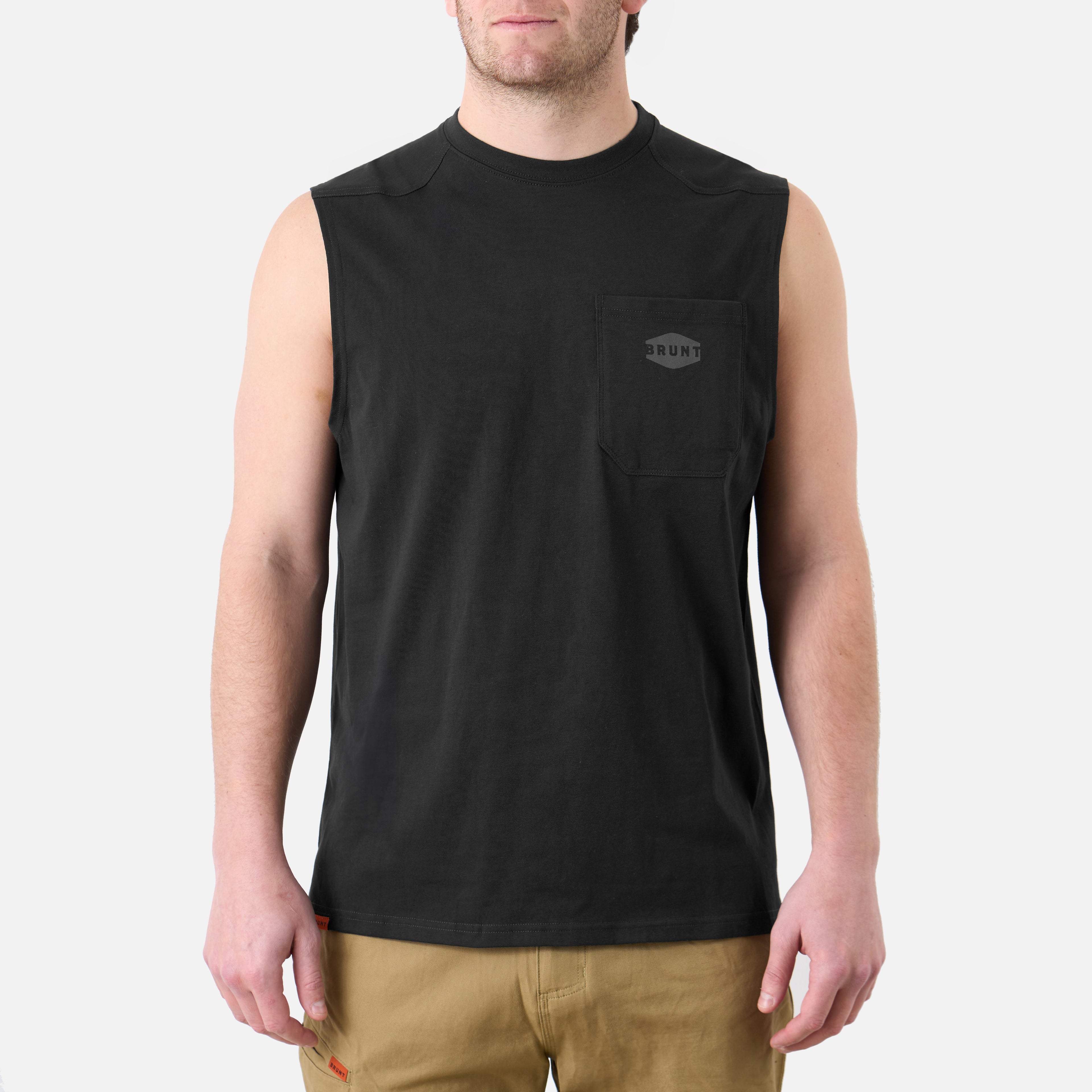 The Martin Sleeveless Pocket Tee Pack - Worklight