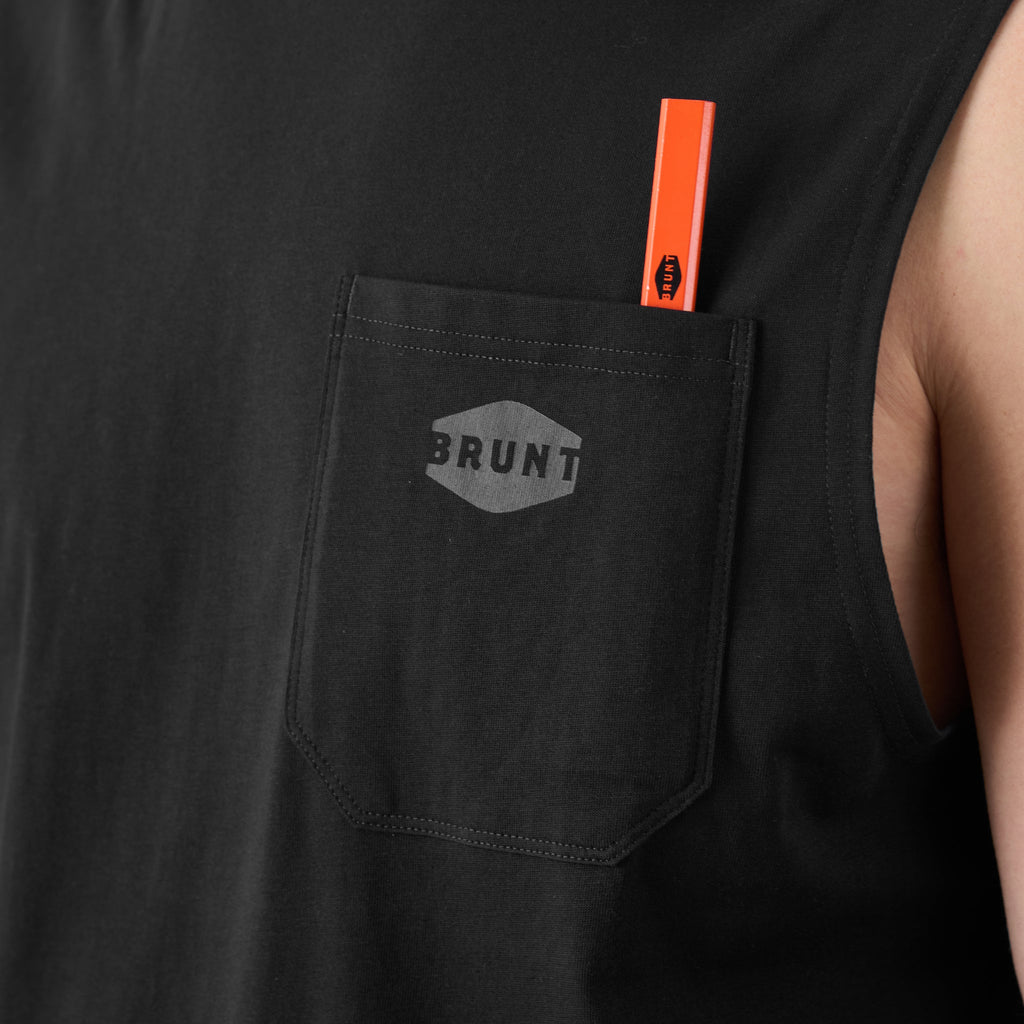 The Martin Sleeveless Pocket Tee Pack - Ember
