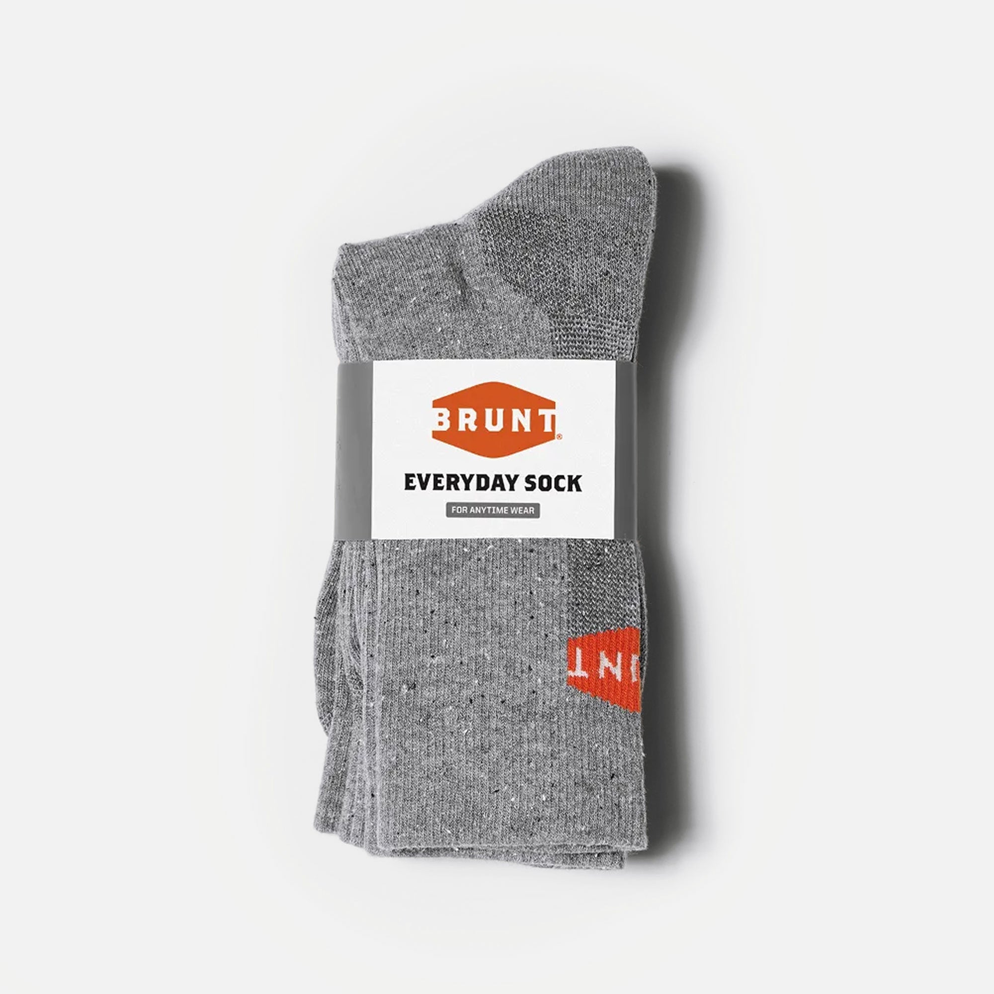 Everyday Socks (3 Pack) - Heather Grey