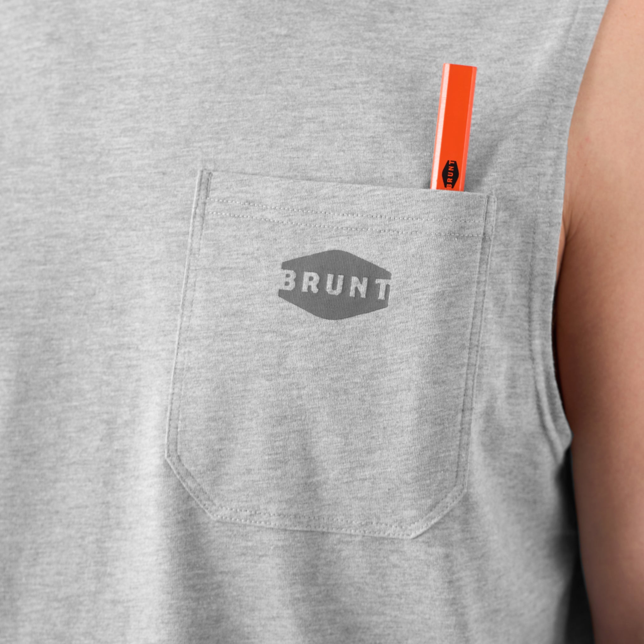The Martin Sleeveless Pocket Tee Pack - Worklight