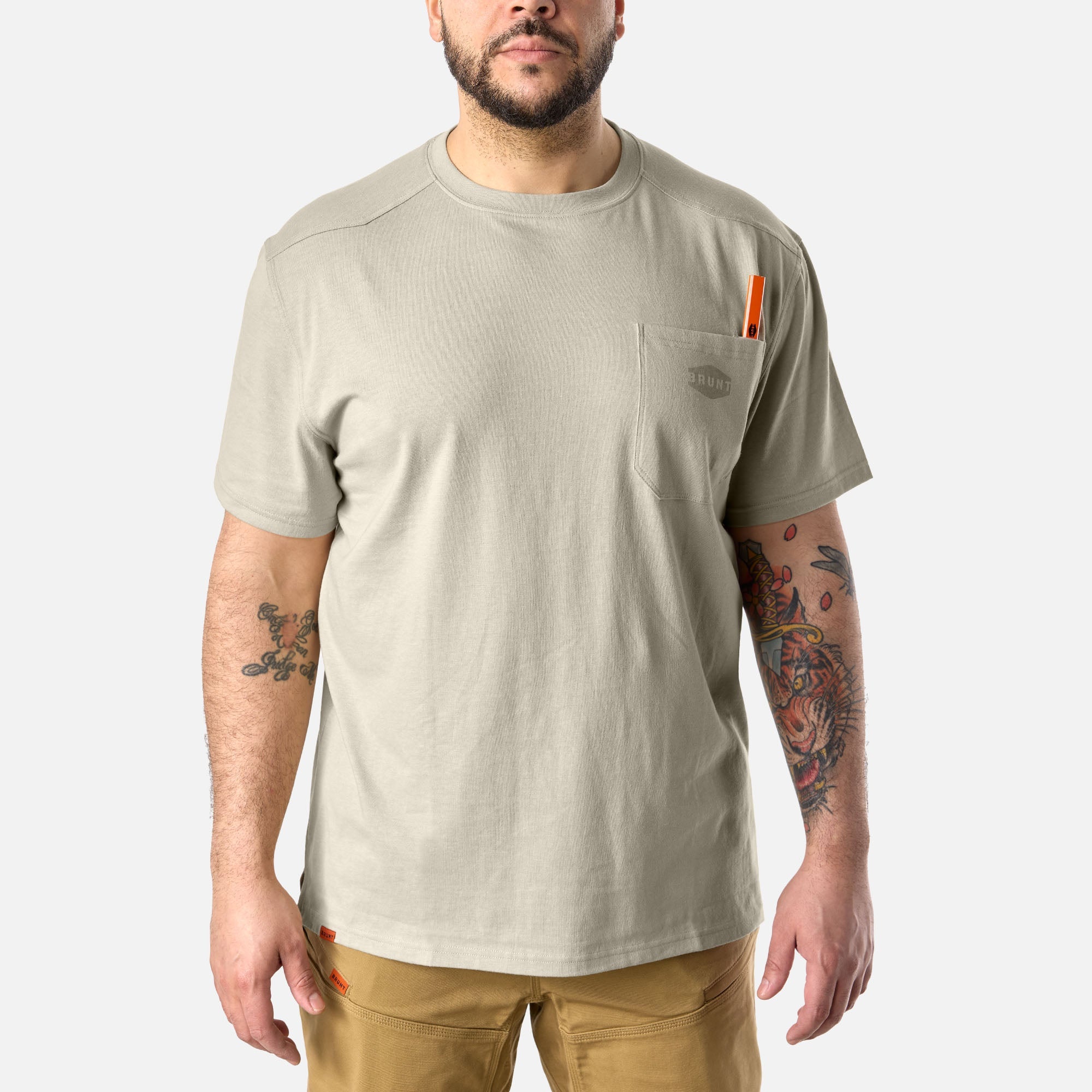 The Martin Short Sleeve Pocket Tee Pack - Ashfall