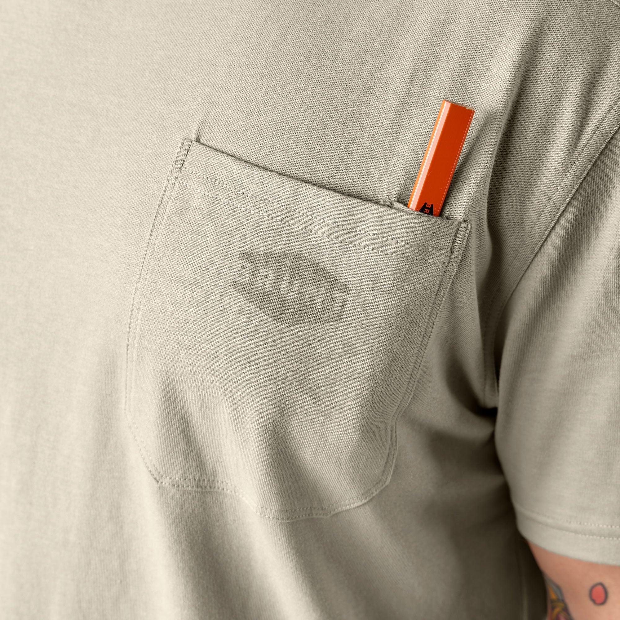 The Martin Short Sleeve Pocket Tee Pack - Ashfall
