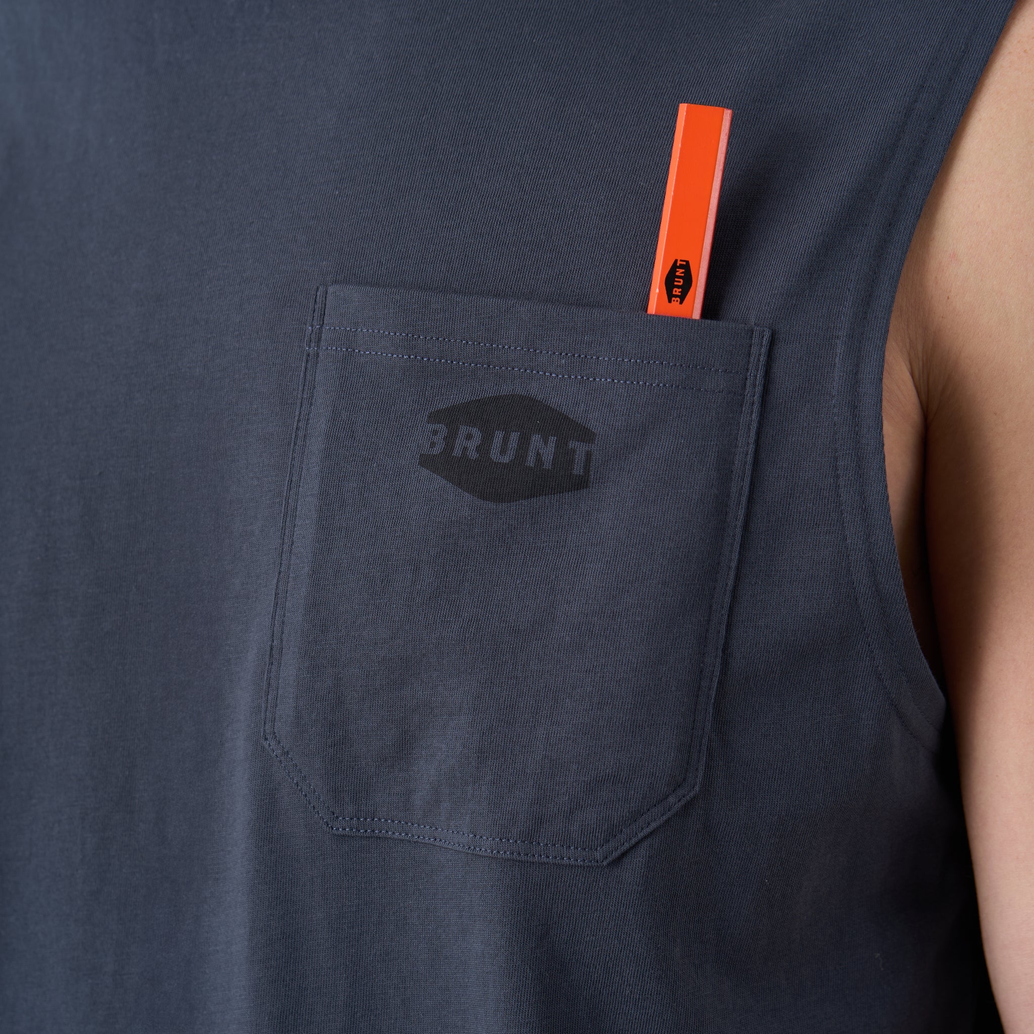The Martin Sleeveless Pocket Tee Pack - Midnight